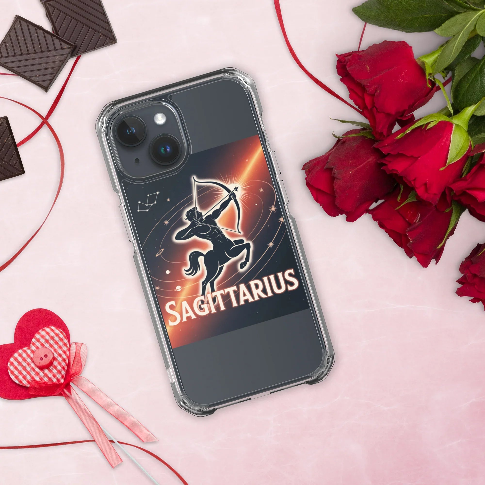 Sagittarius iPhone Case – Cosmic Archer Galaxy Shot - RaZits