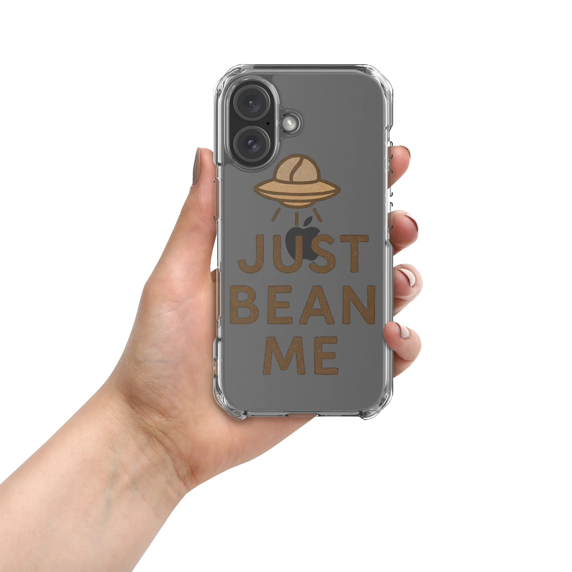Just Bean Me Phone Case – Alien Coffee Lovers Art - RaZits