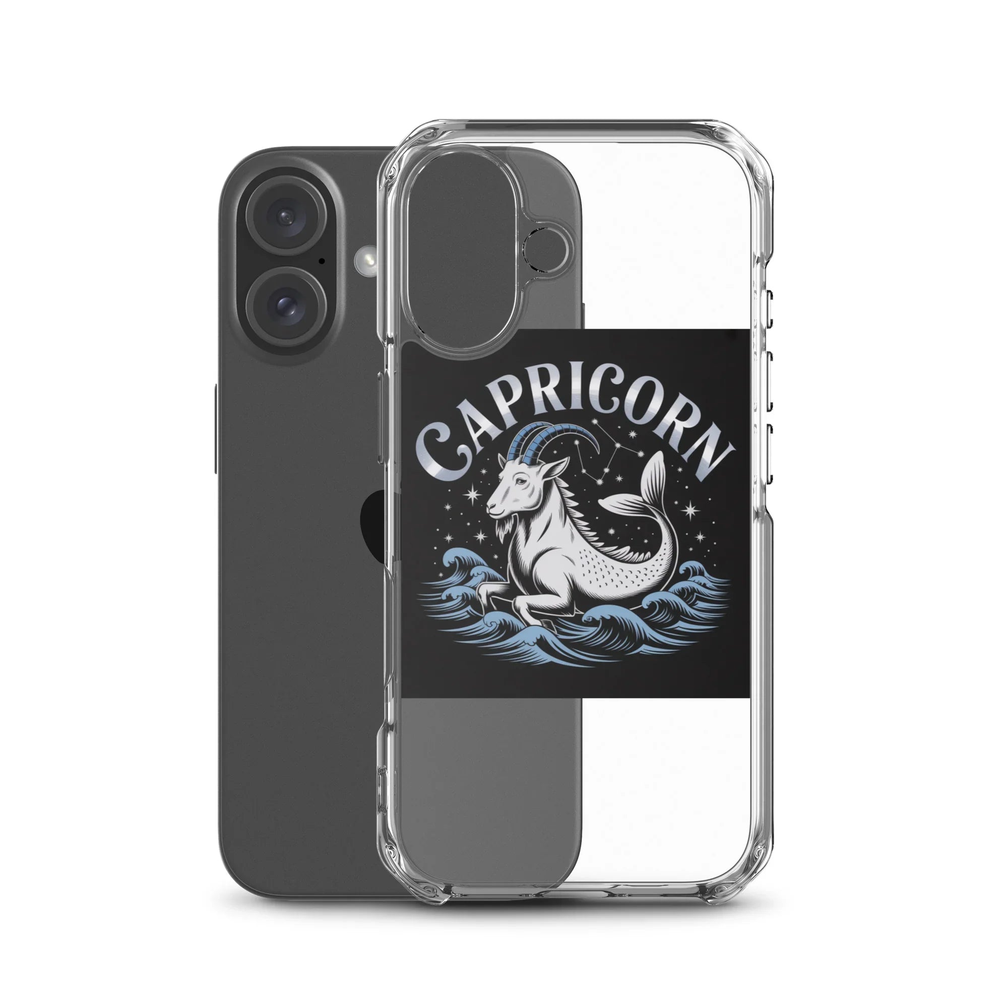 Capricorn iPhone Case – Sea Goat on the Stars - RaZits