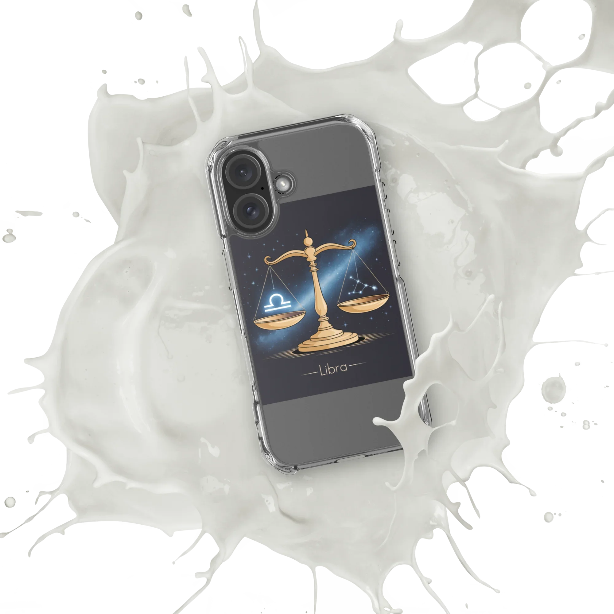 Libra iPhone Case – Galaxy Balance Scales Design - RaZits