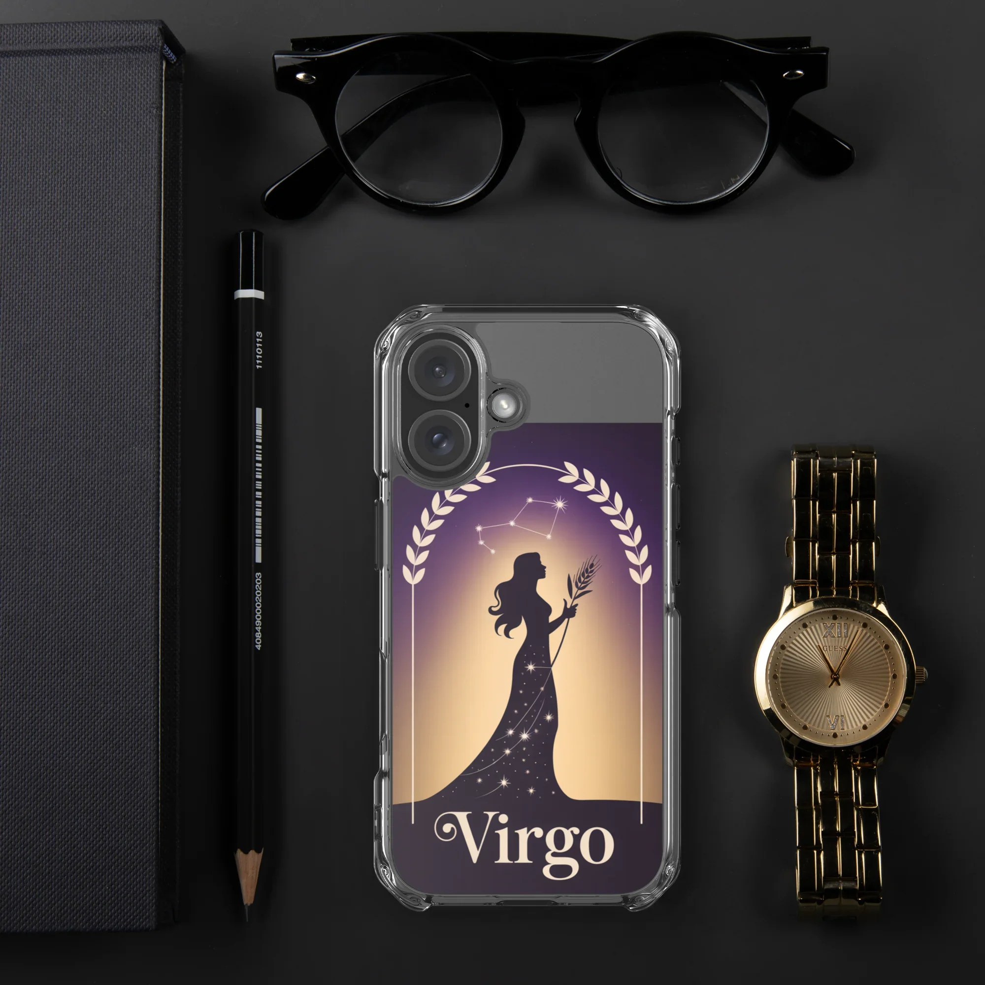 Virgo iPhone Case – Celestial Goddess Silhouette - RaZits