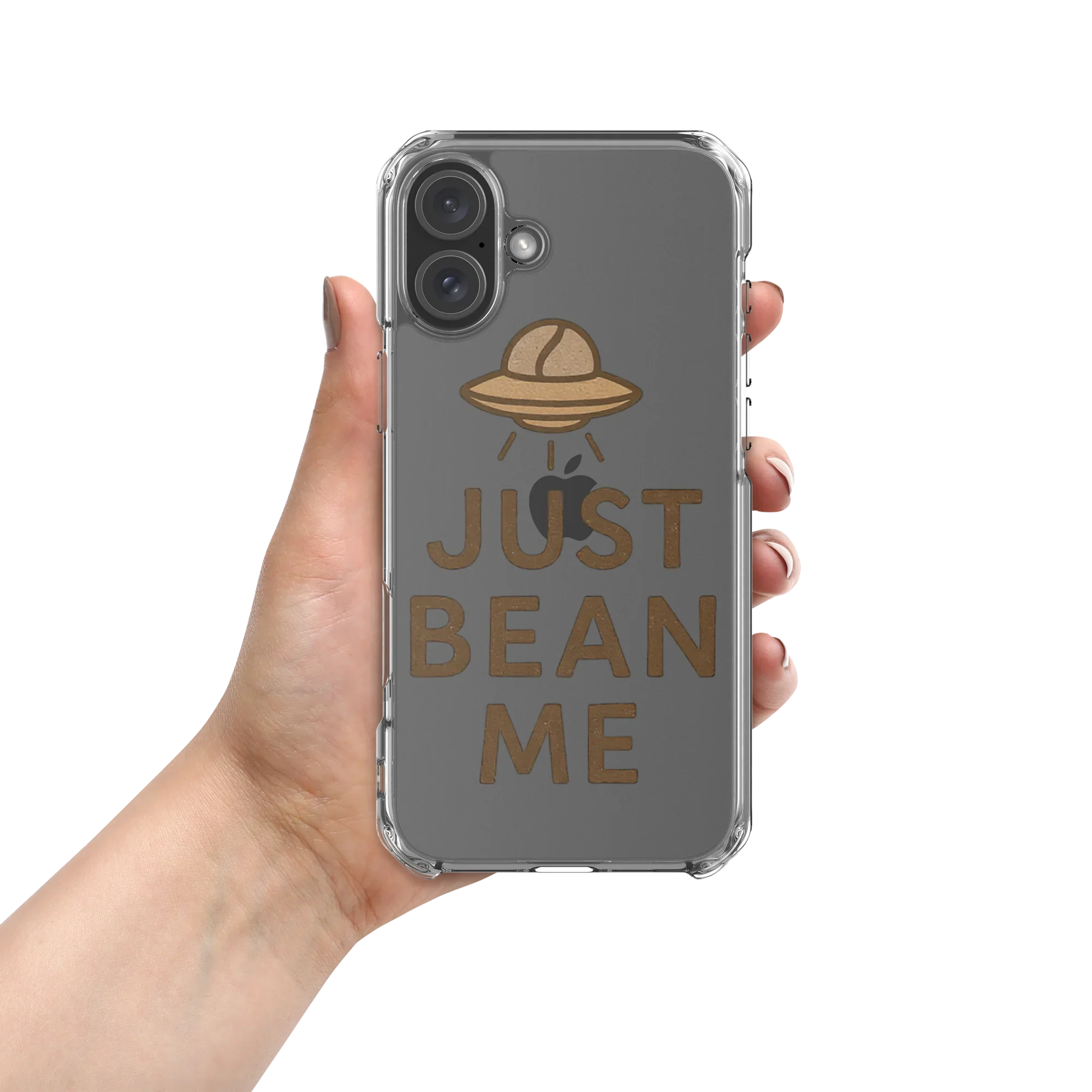 Just Bean Me Phone Case – Alien Coffee Lovers Art - RaZits
