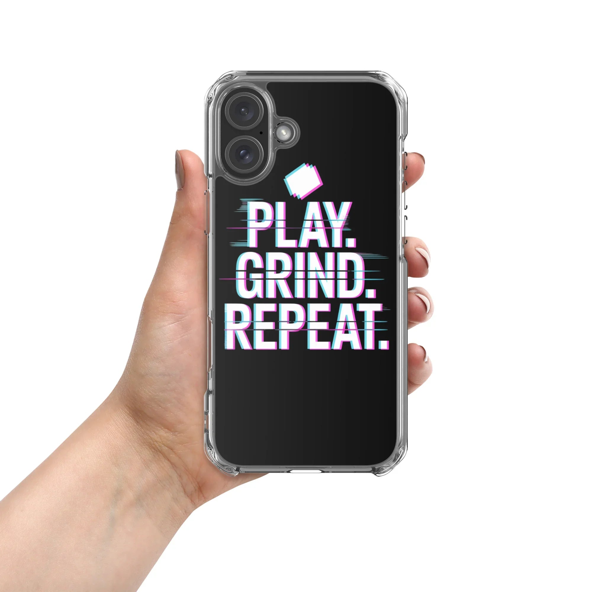 Play Grind Repeat Gaming Phone Case - RaZits