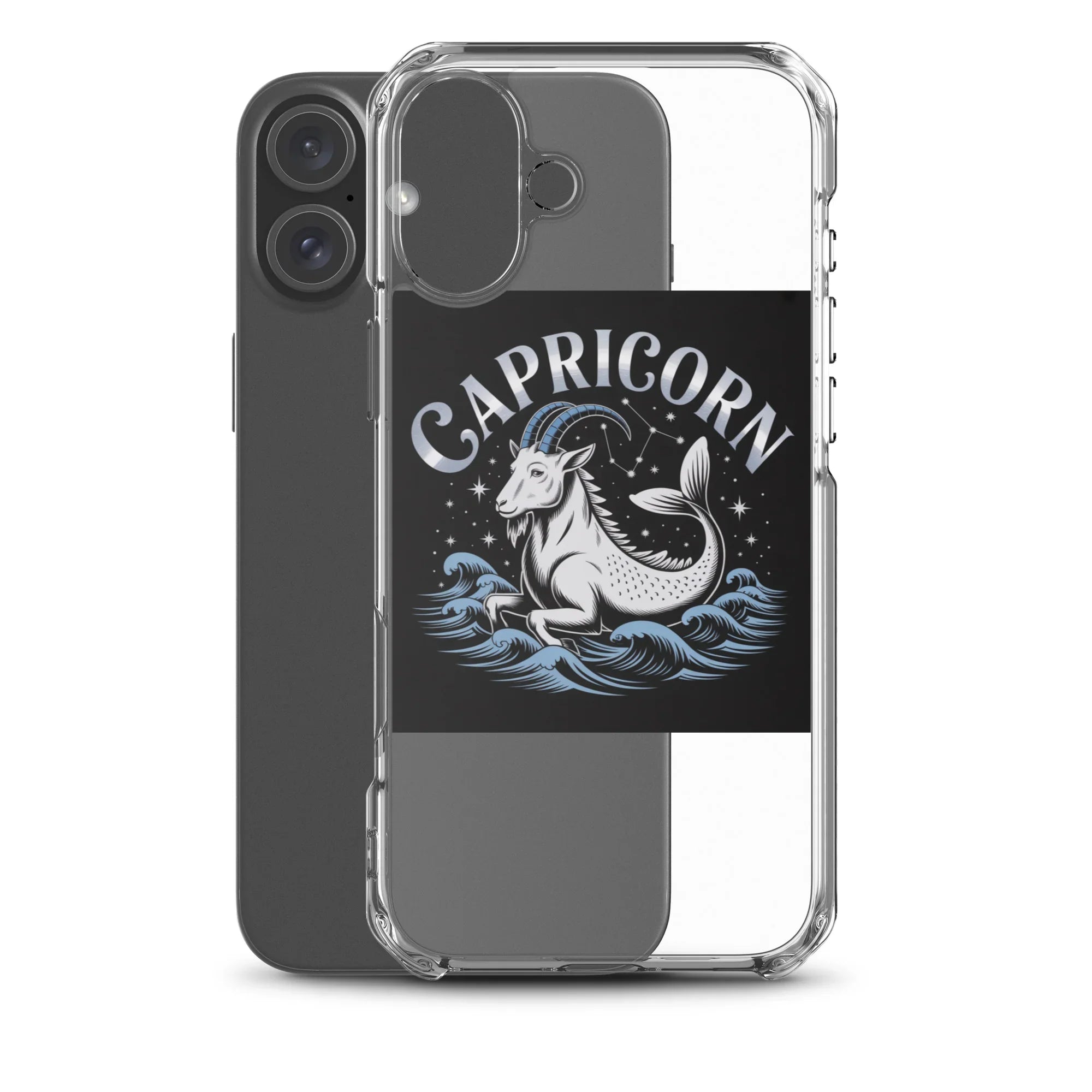 Capricorn iPhone Case – Sea Goat on the Stars - RaZits