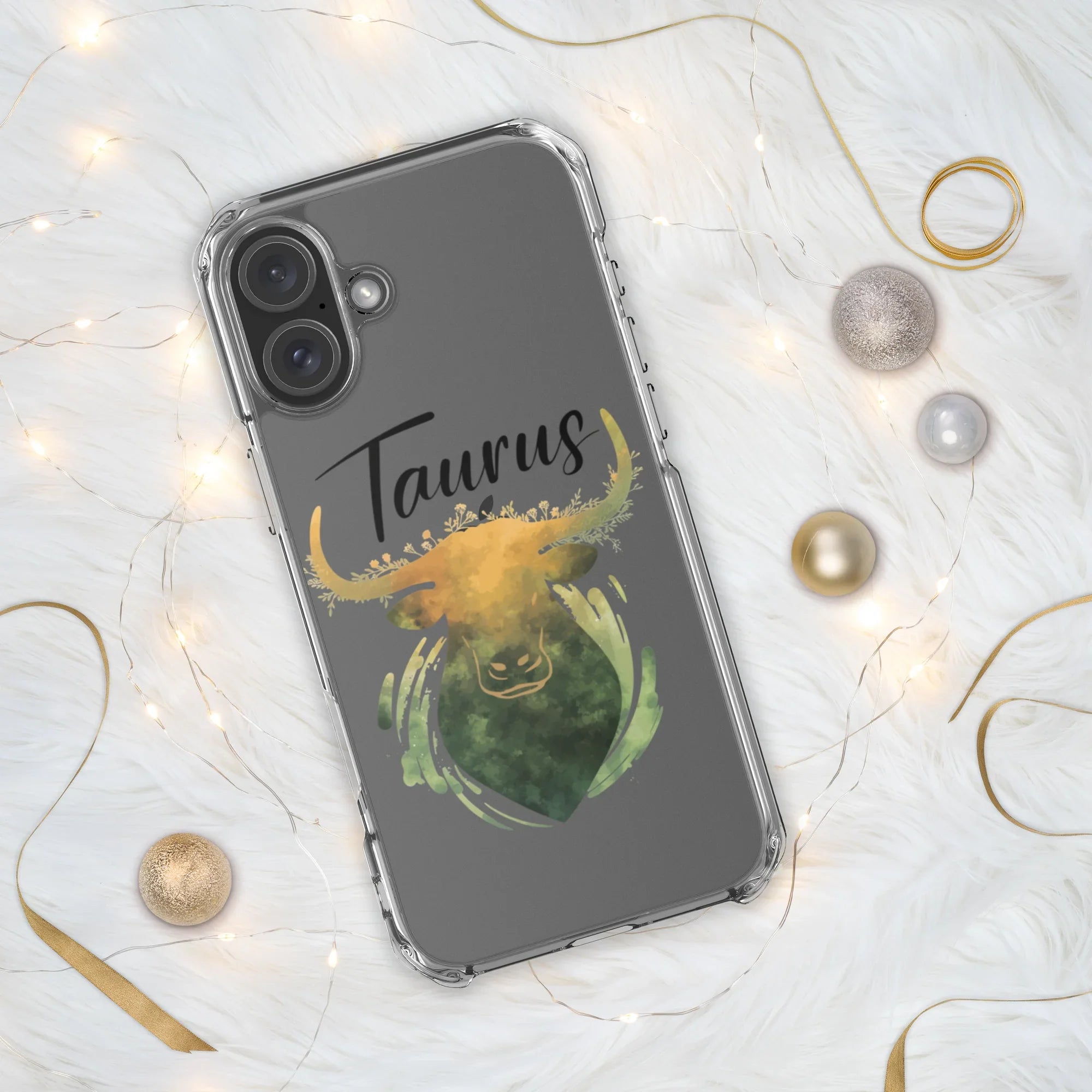 Taurus Zodiac Phone Case – Earthy Bull Design - RaZits