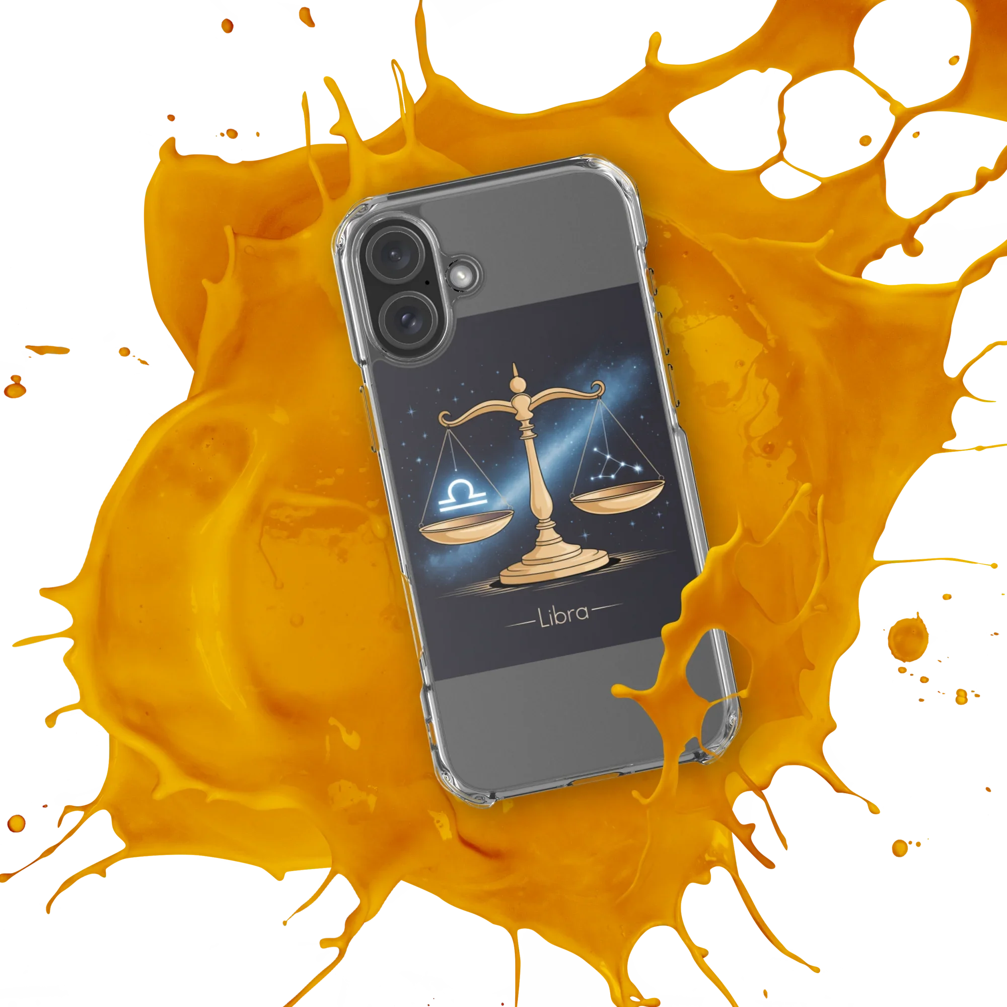 Libra iPhone Case – Galaxy Balance Scales Design - RaZits