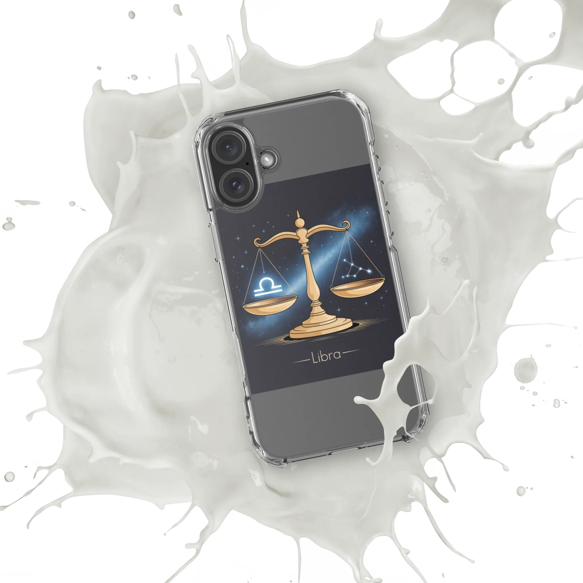 Libra iPhone Case – Galaxy Balance Scales Design - RaZits