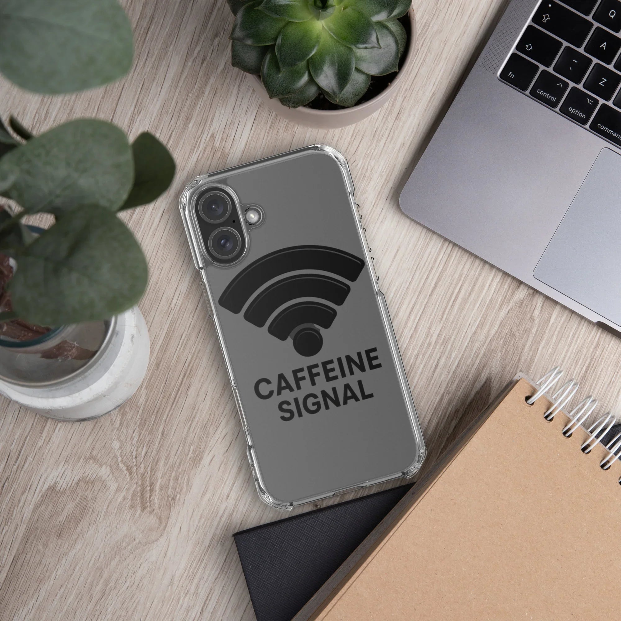 Caffeine Signal Phone Case – Wifi for Coffee Lovers - RaZits
