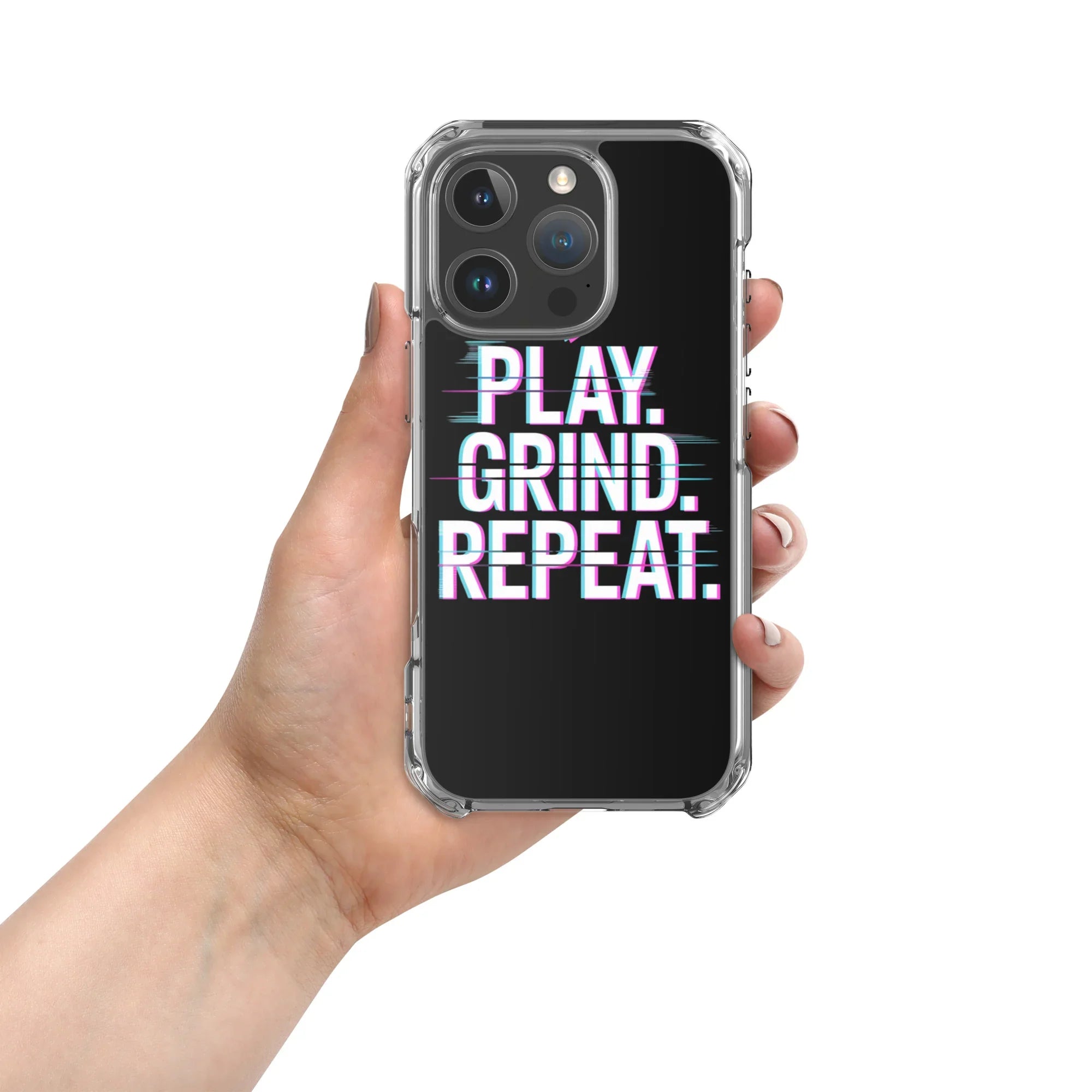 Play Grind Repeat Gaming Phone Case - RaZits