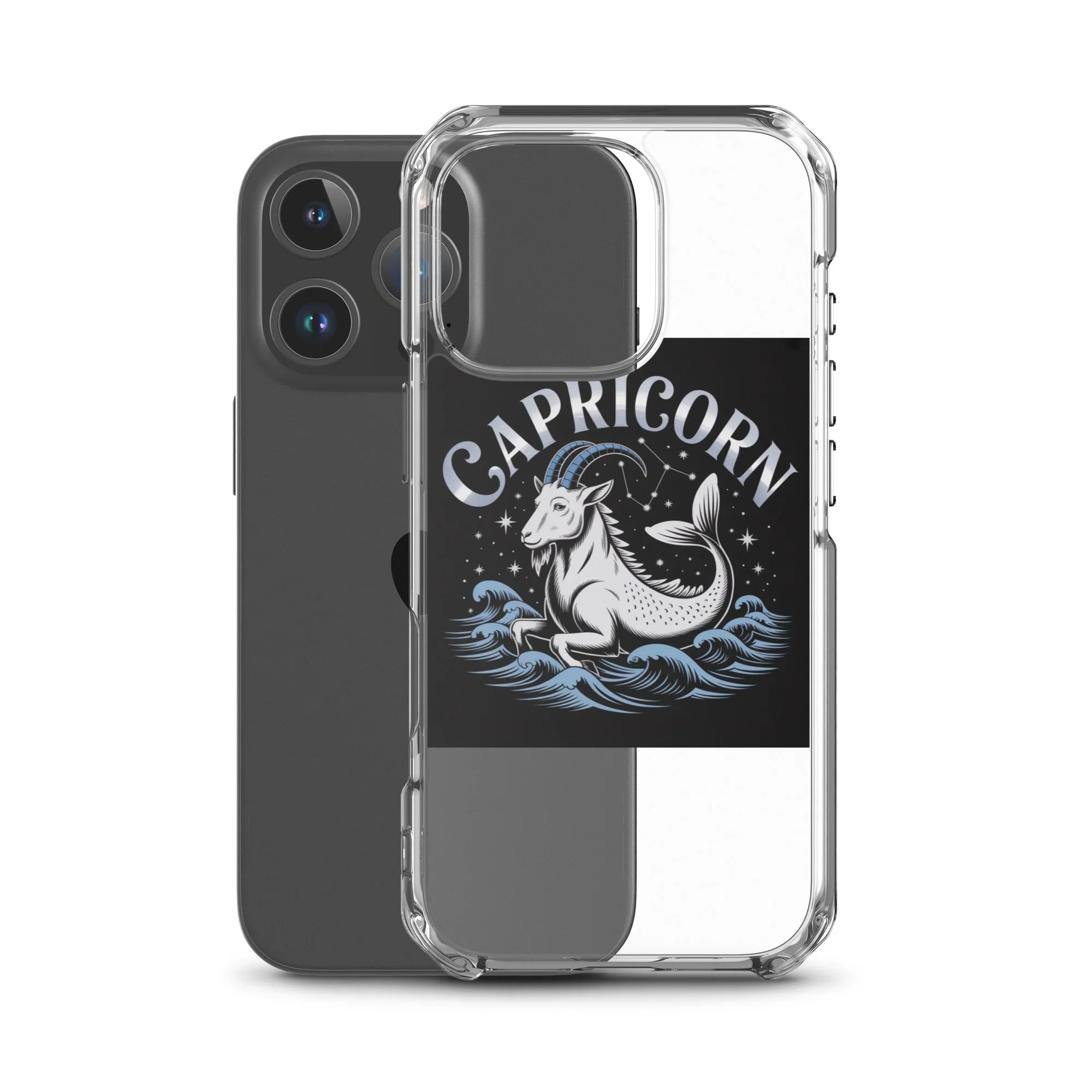 Capricorn iPhone Case – Sea Goat on the Stars - RaZits