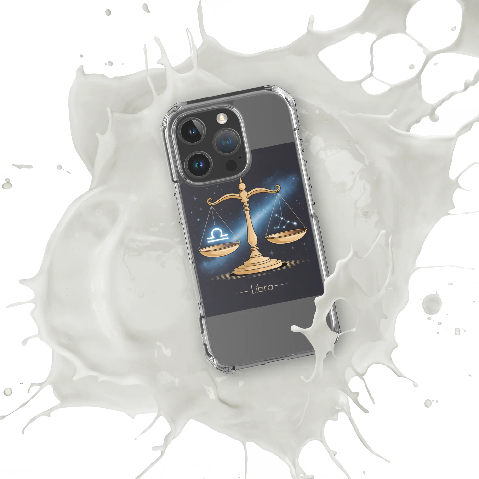Libra iPhone Case – Galaxy Balance Scales Design - RaZits