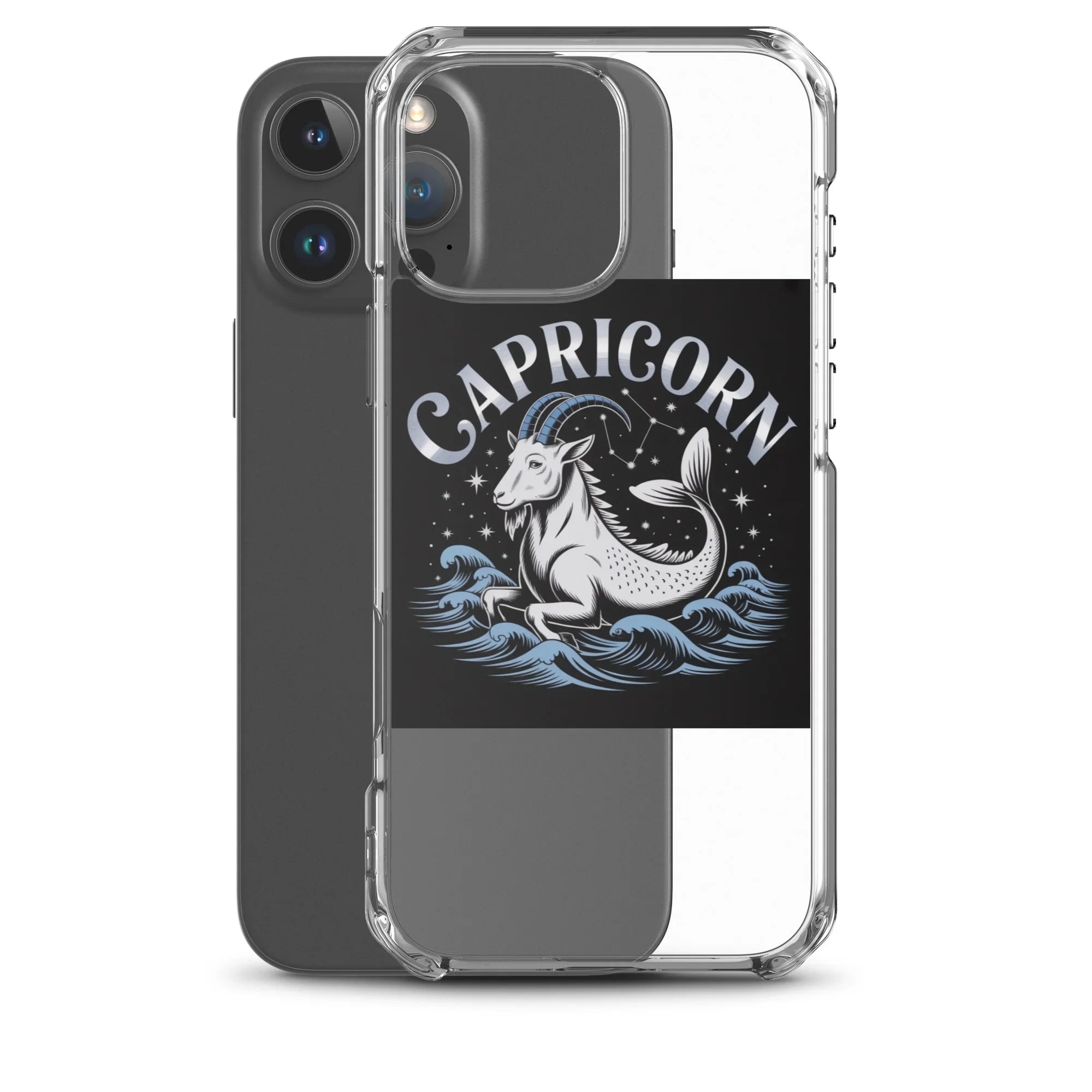 Capricorn iPhone Case – Sea Goat on the Stars - RaZits