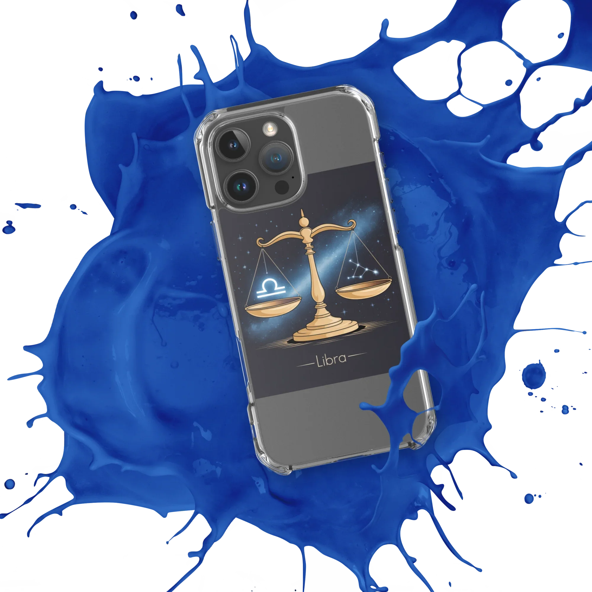 Libra iPhone Case – Galaxy Balance Scales Design - RaZits