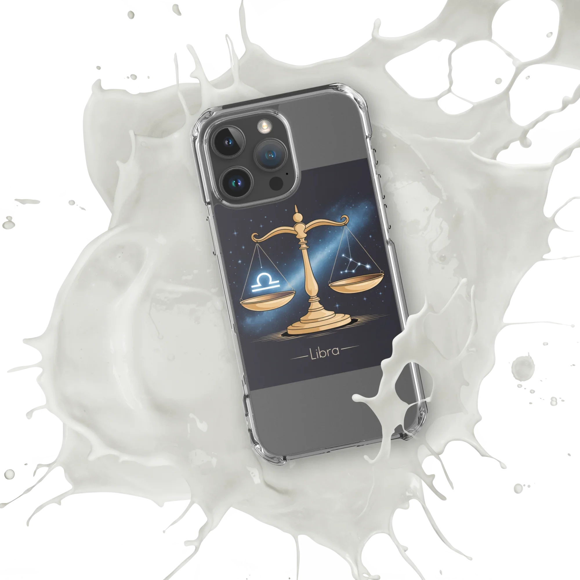 Libra iPhone Case – Galaxy Balance Scales Design - RaZits