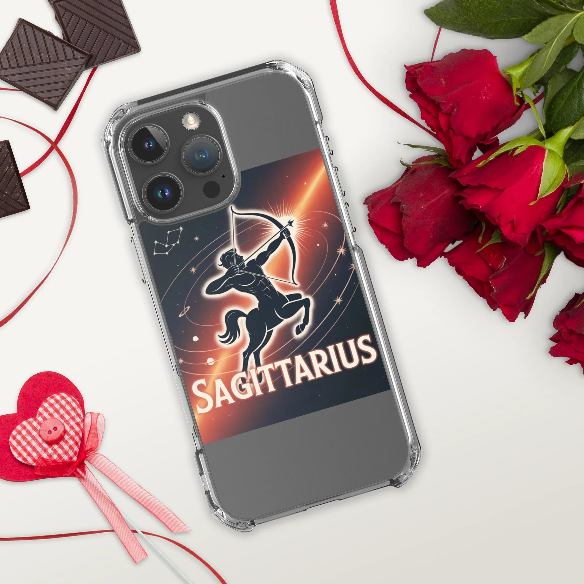 Sagittarius iPhone Case – Cosmic Archer Galaxy Shot - RaZits