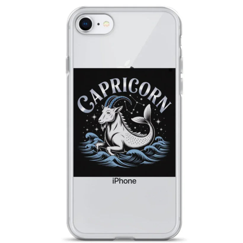 Capricorn iPhone Case – Sea Goat on the Stars - RaZits