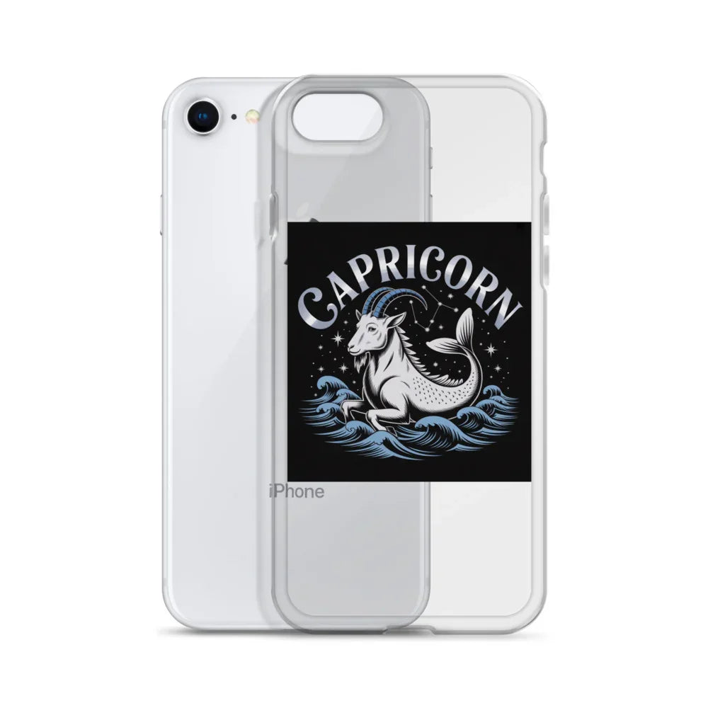 Capricorn iPhone Case – Sea Goat on the Stars - RaZits