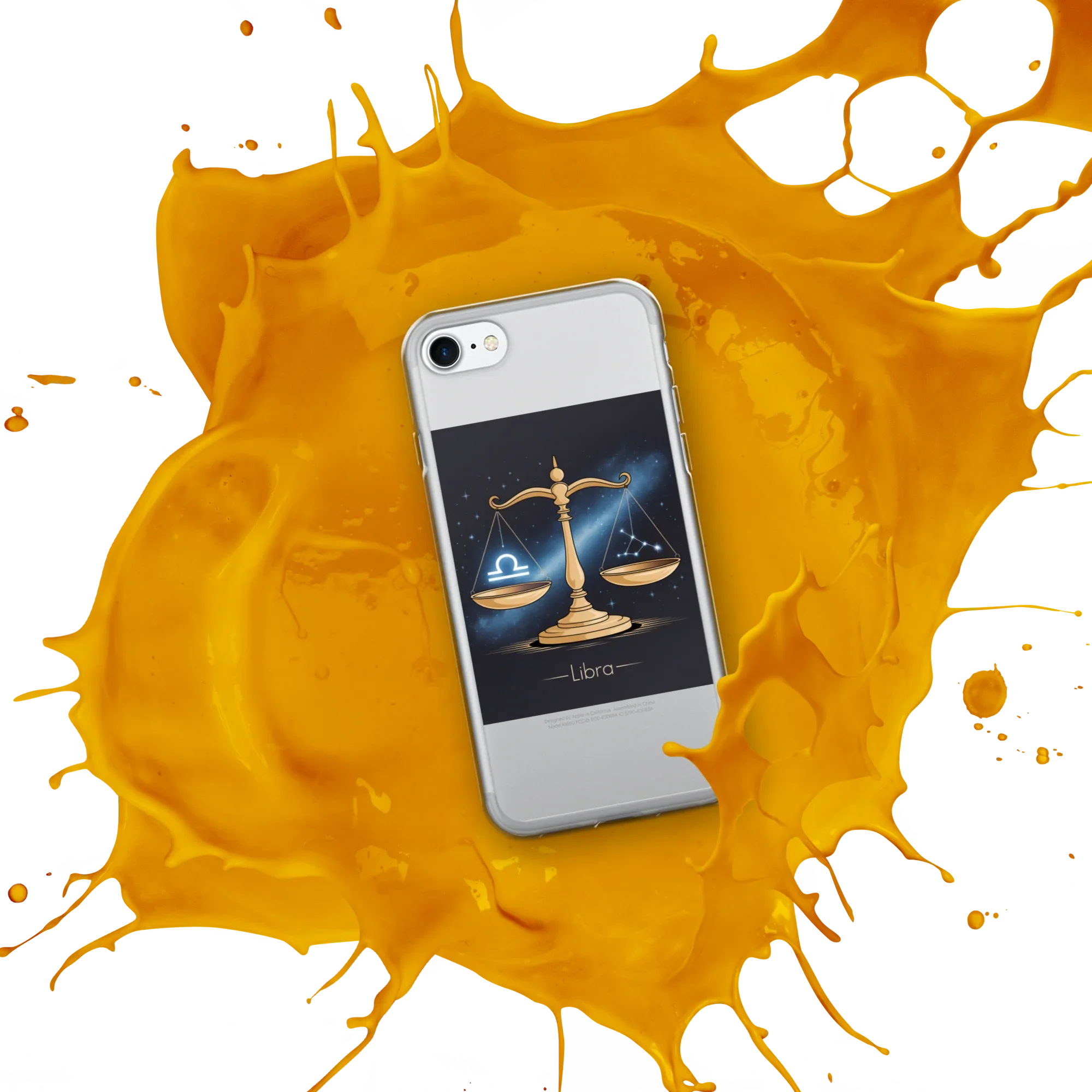 Libra iPhone Case – Galaxy Balance Scales Design - RaZits