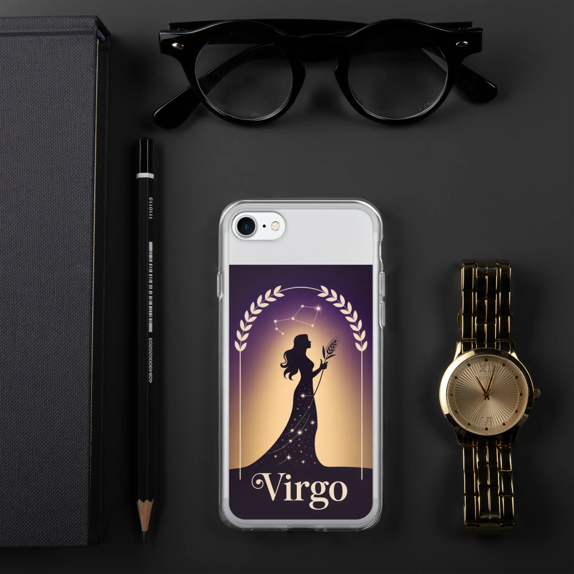 Virgo iPhone Case – Celestial Goddess Silhouette - RaZits