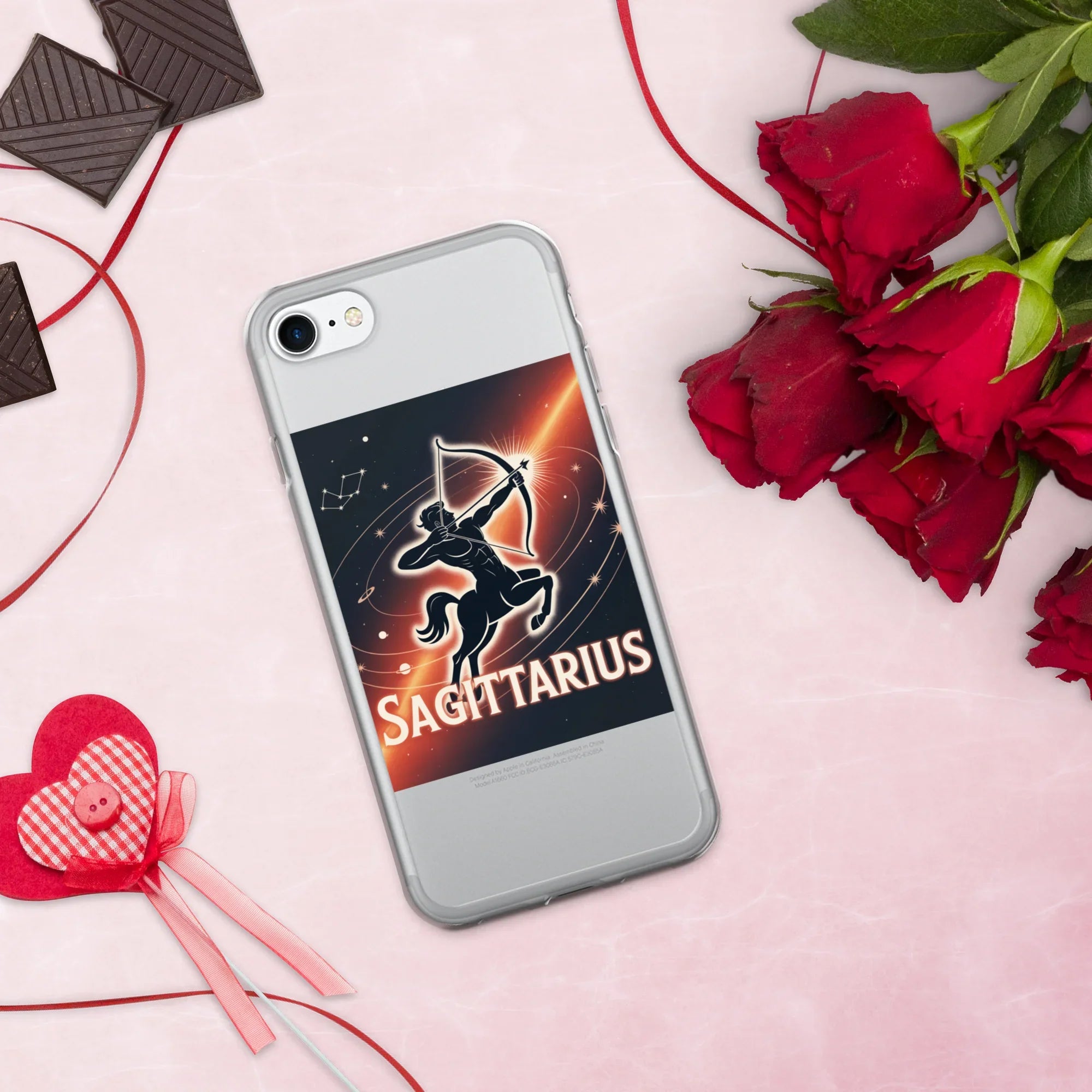 Sagittarius iPhone Case – Cosmic Archer Galaxy Shot - RaZits