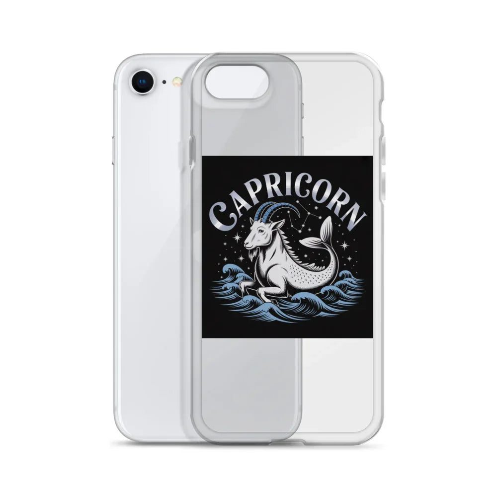 Capricorn iPhone Case – Sea Goat on the Stars - RaZits