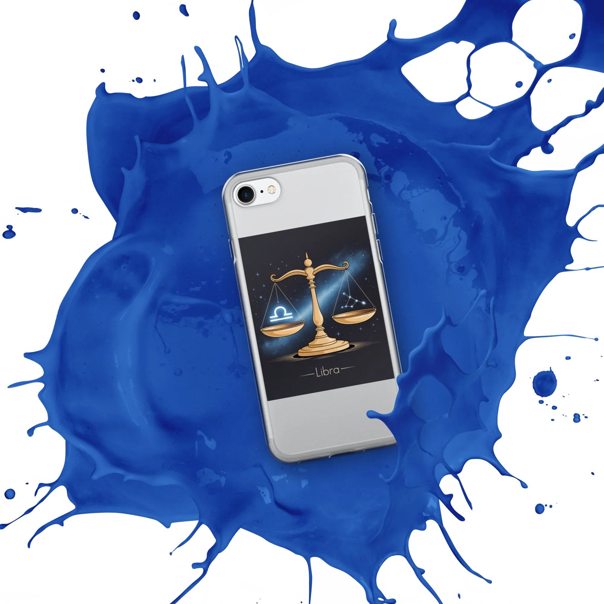 Libra iPhone Case – Galaxy Balance Scales Design - RaZits