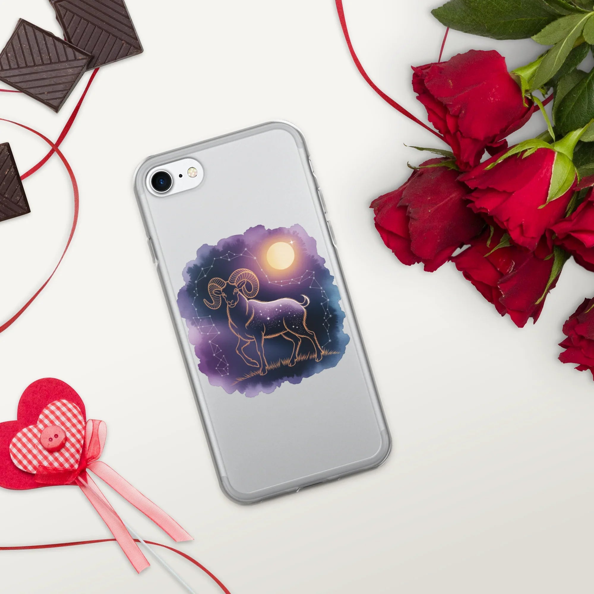 Aries Zodiac Phone Case – Celestial Ram Constellation Design | Astrology Star Sign & Cosmic Aesthetic - RaZits