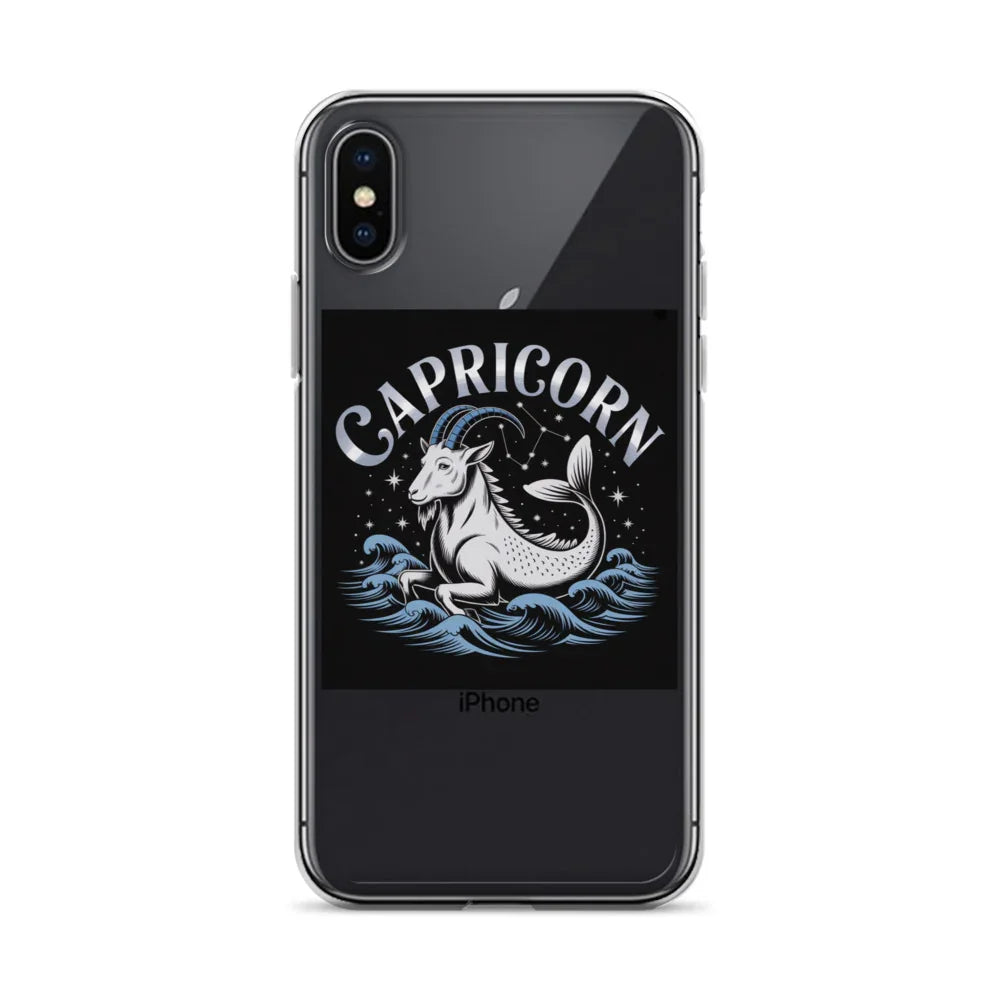 Capricorn iPhone Case – Sea Goat on the Stars - RaZits