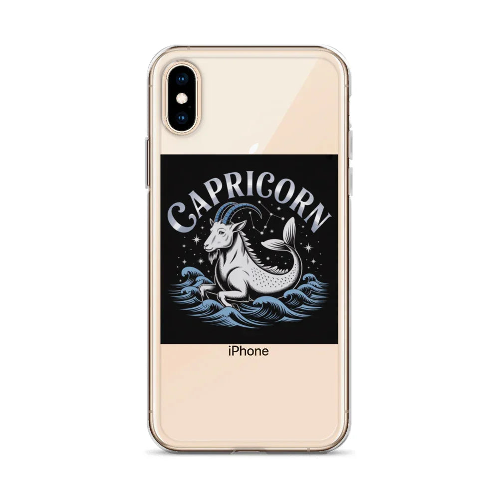 Capricorn iPhone Case – Sea Goat on the Stars - RaZits