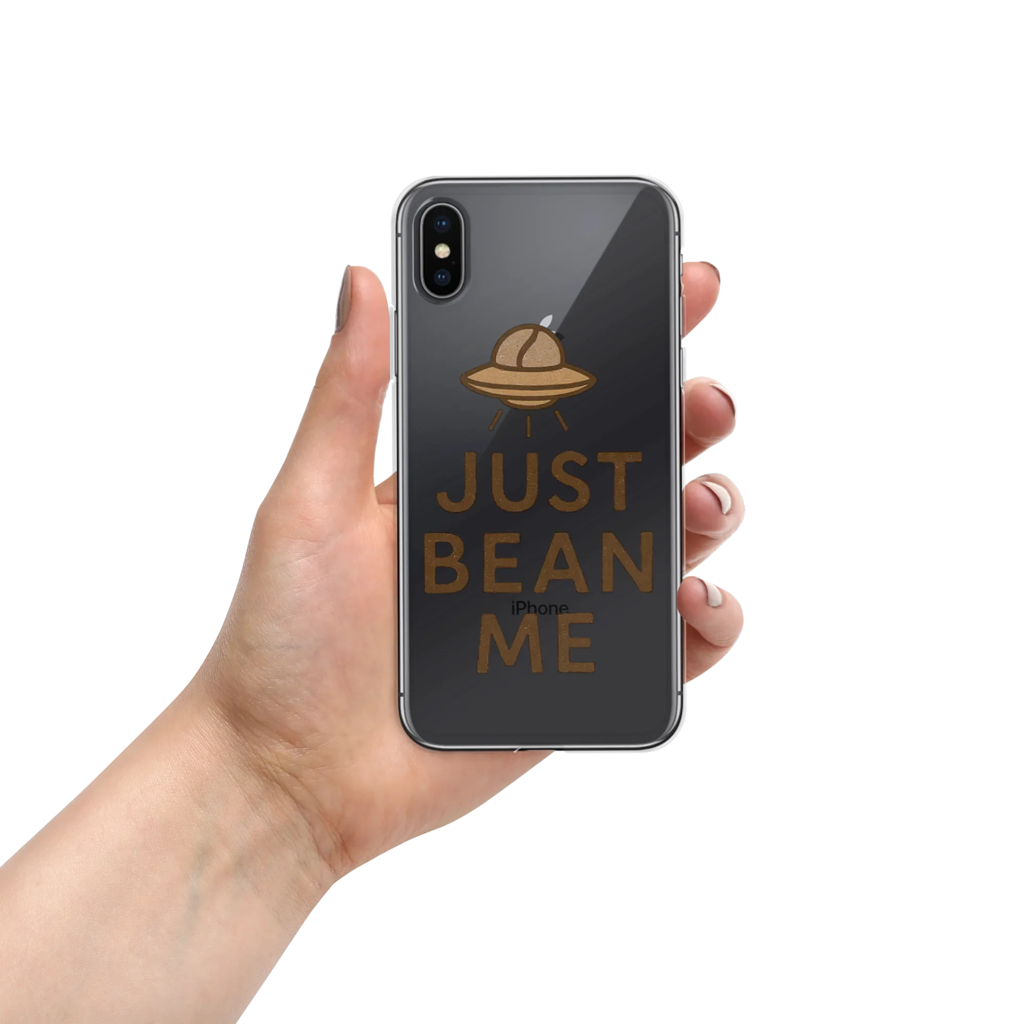 Just Bean Me Phone Case – Alien Coffee Lovers Art - RaZits