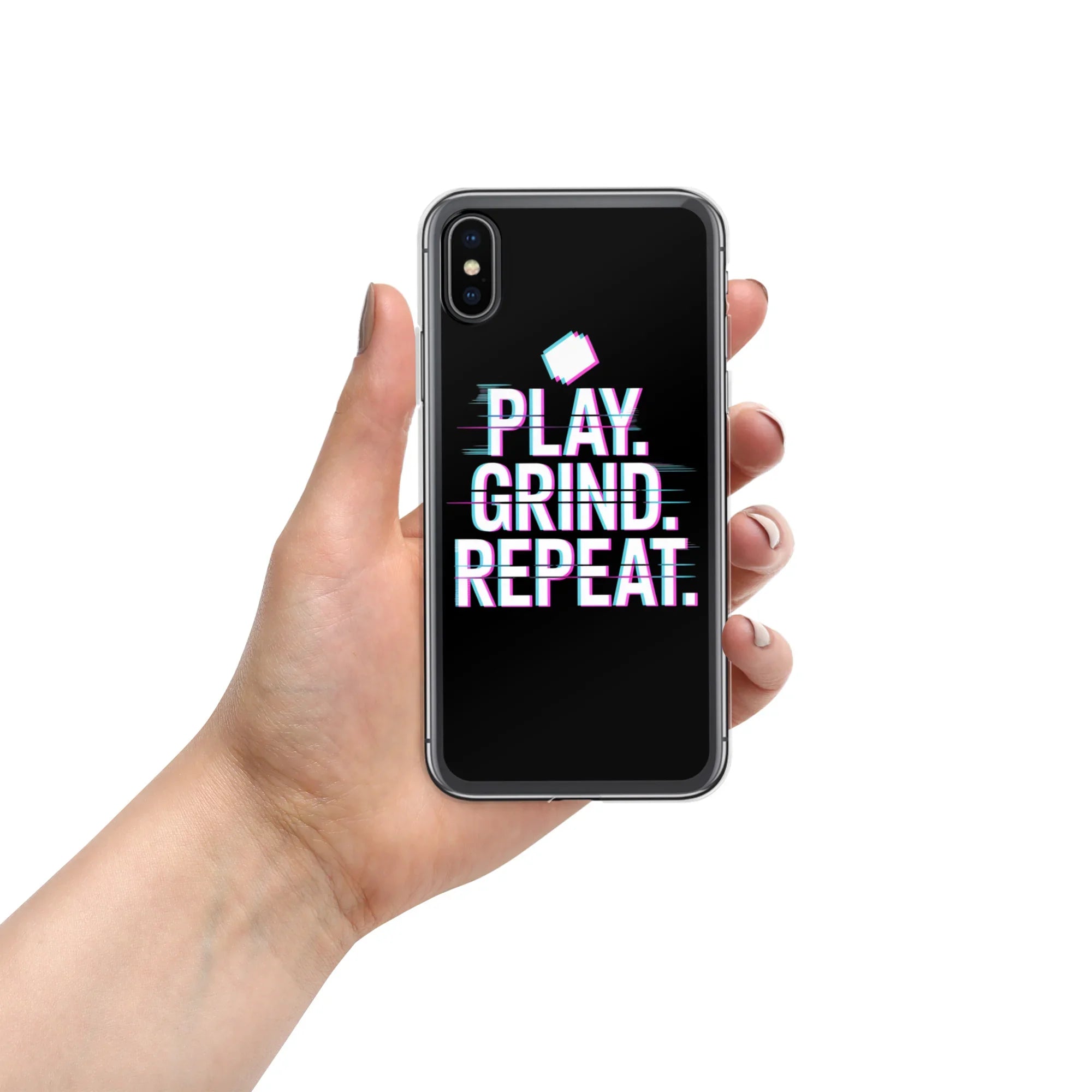 Play Grind Repeat Gaming Phone Case - RaZits