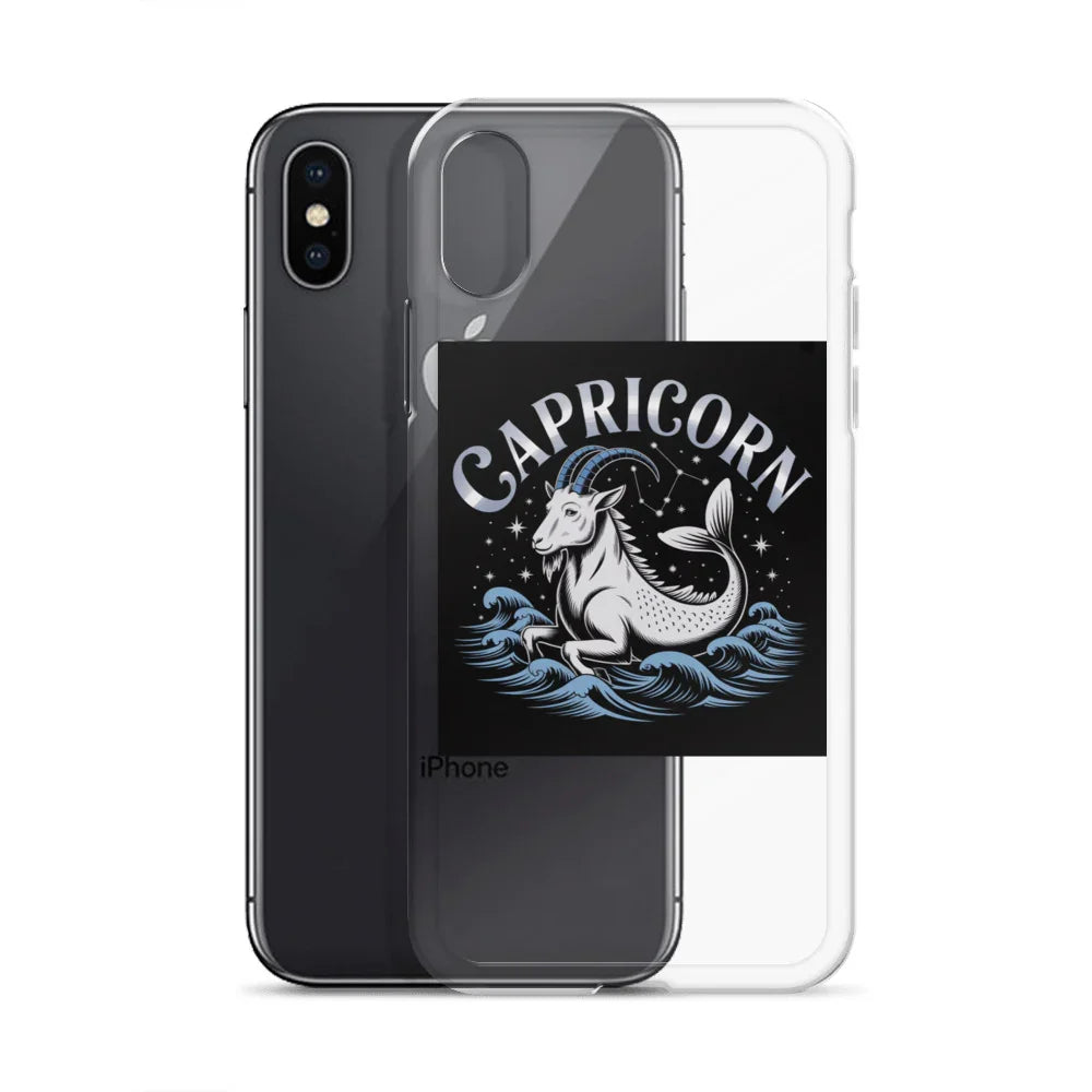 Capricorn iPhone Case – Sea Goat on the Stars - RaZits