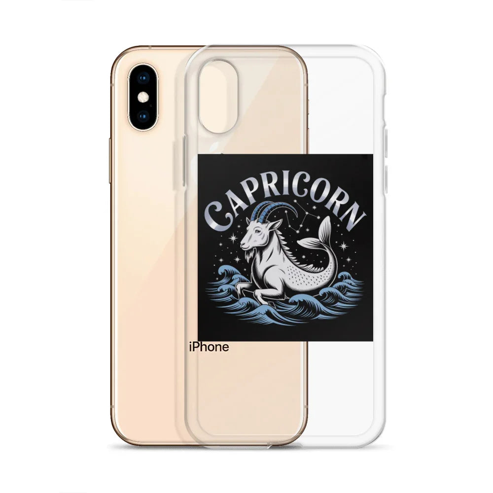 Capricorn iPhone Case – Sea Goat on the Stars - RaZits