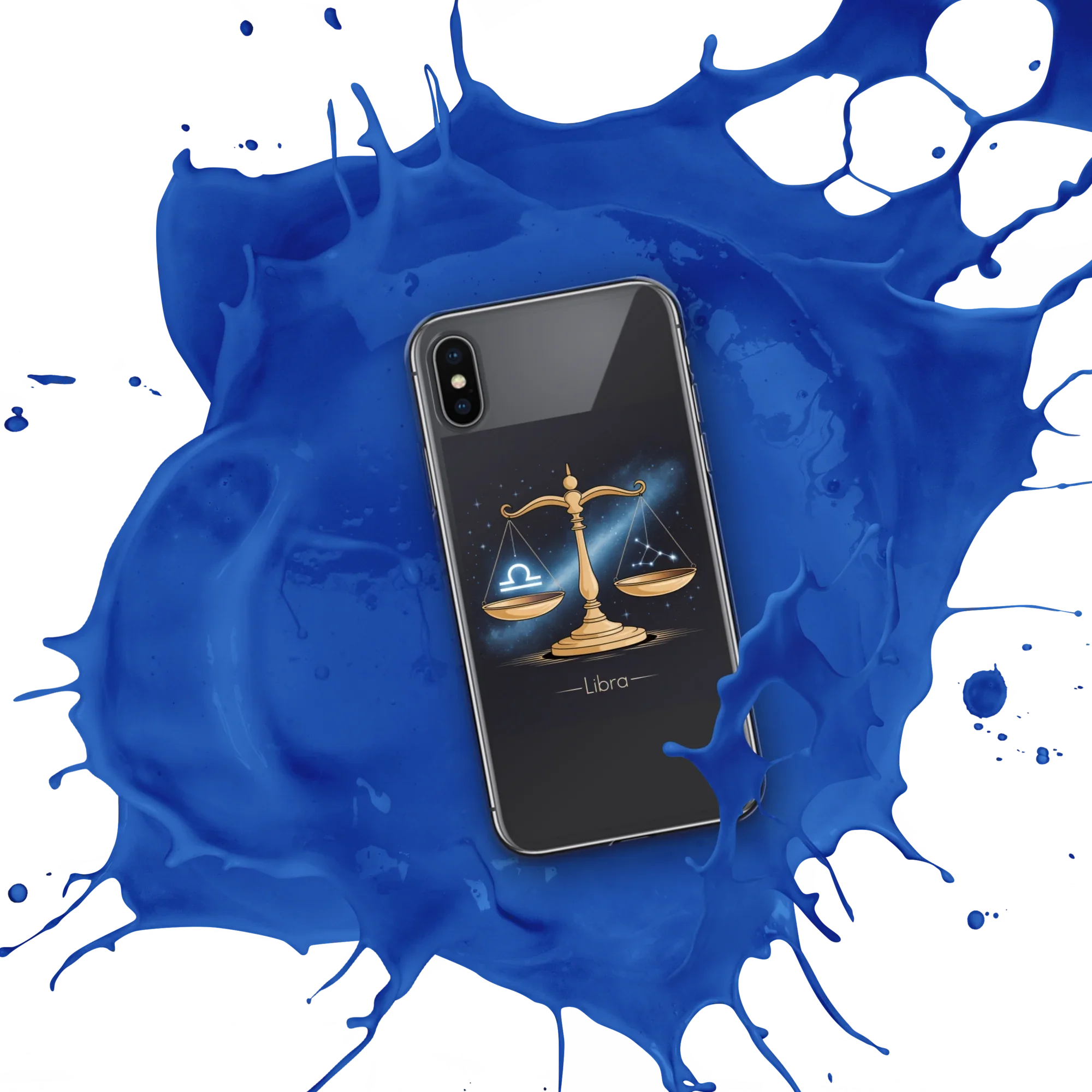 Libra iPhone Case – Galaxy Balance Scales Design - RaZits