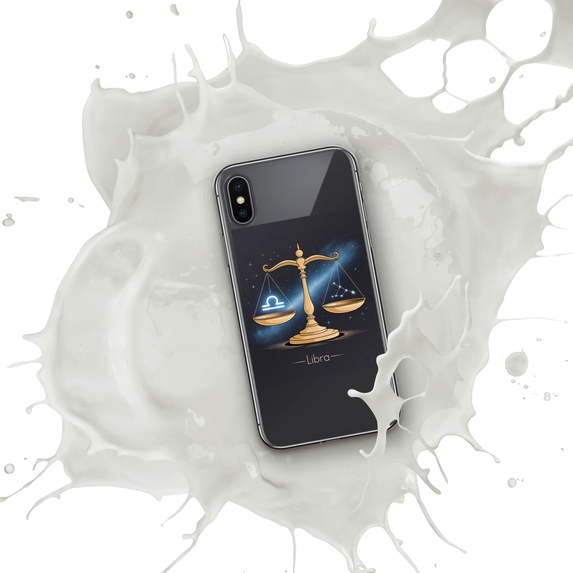 Libra iPhone Case – Galaxy Balance Scales Design - RaZits