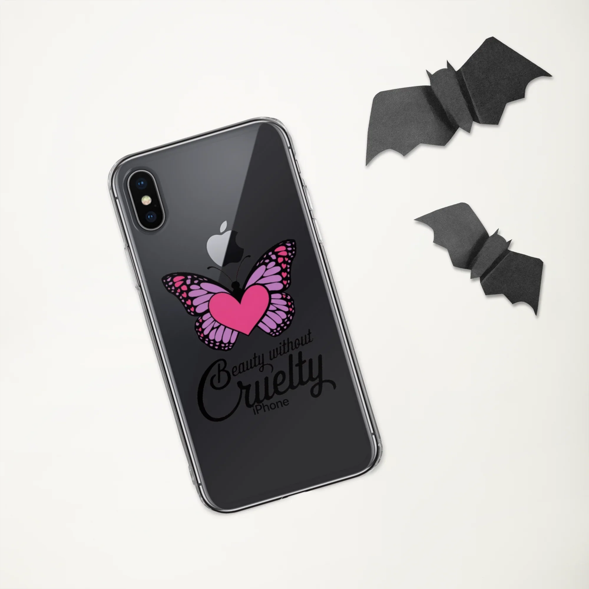 Beauty Without Cruelty Sticker – Pink & Purple Butterfly Decal - RaZits
