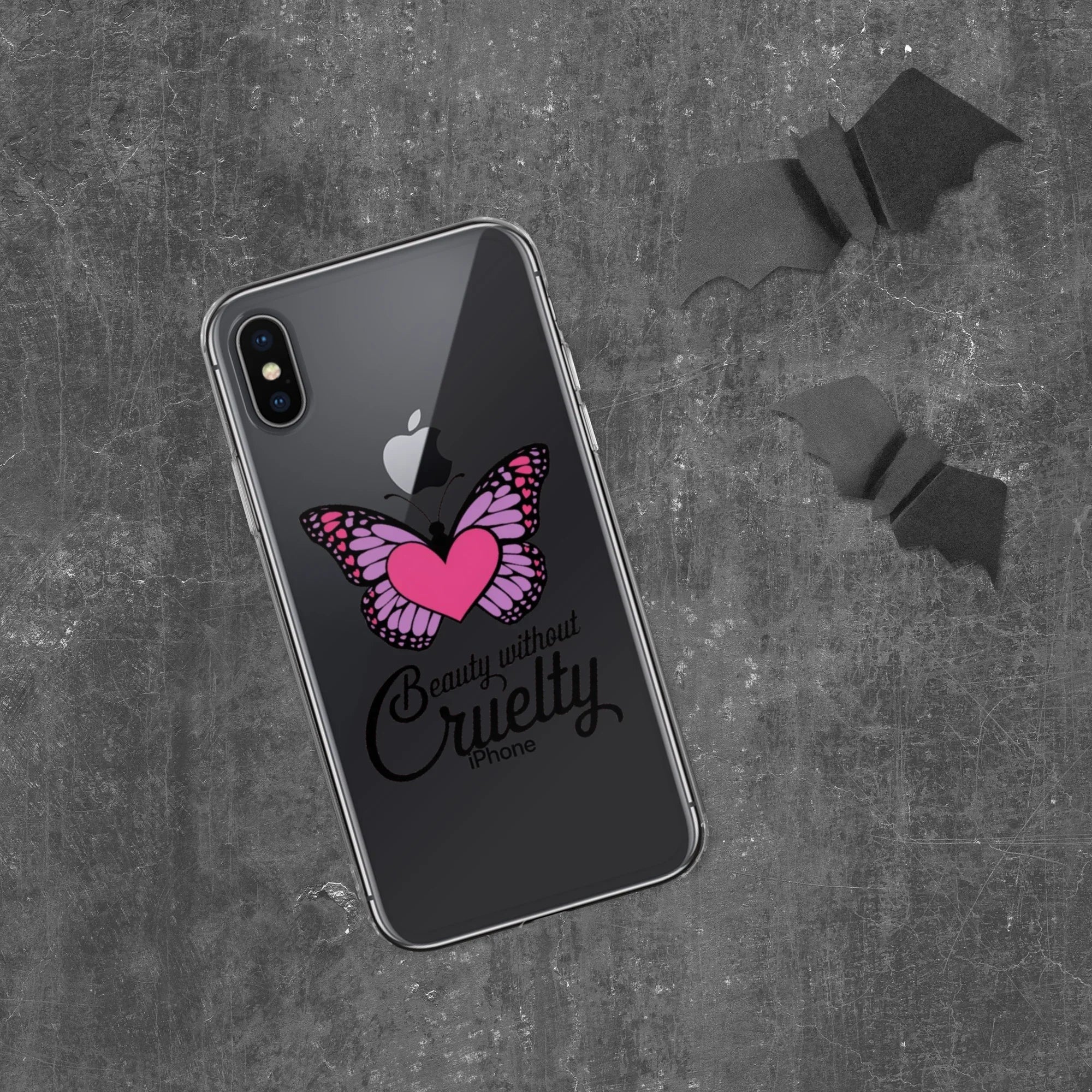 Beauty Without Cruelty Sticker – Pink & Purple Butterfly Decal - RaZits
