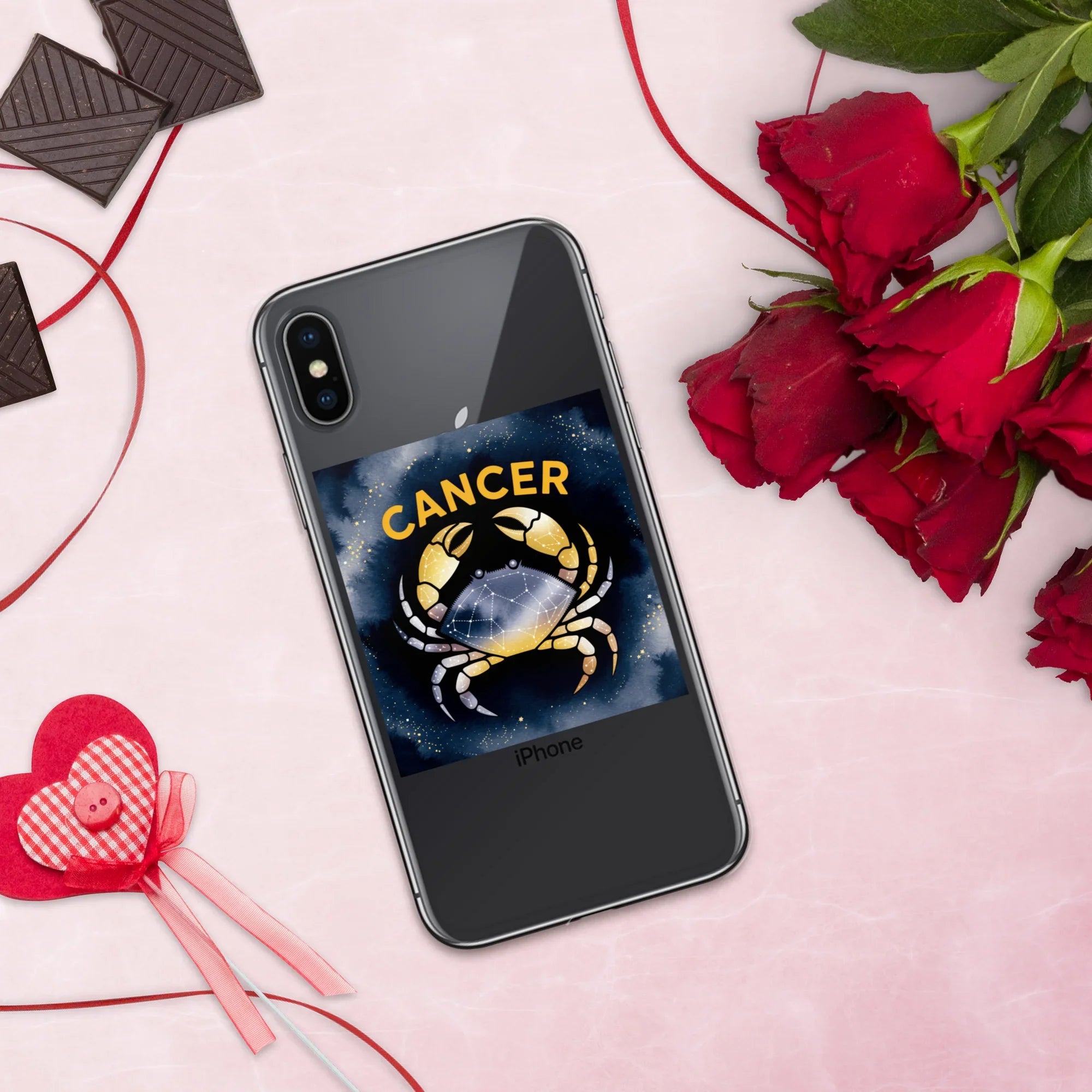 Cancer Zodiac Phone Case – Celestial Crab Constellation Design | Astrology Star Sign & Horoscope Aesthetic - RaZits