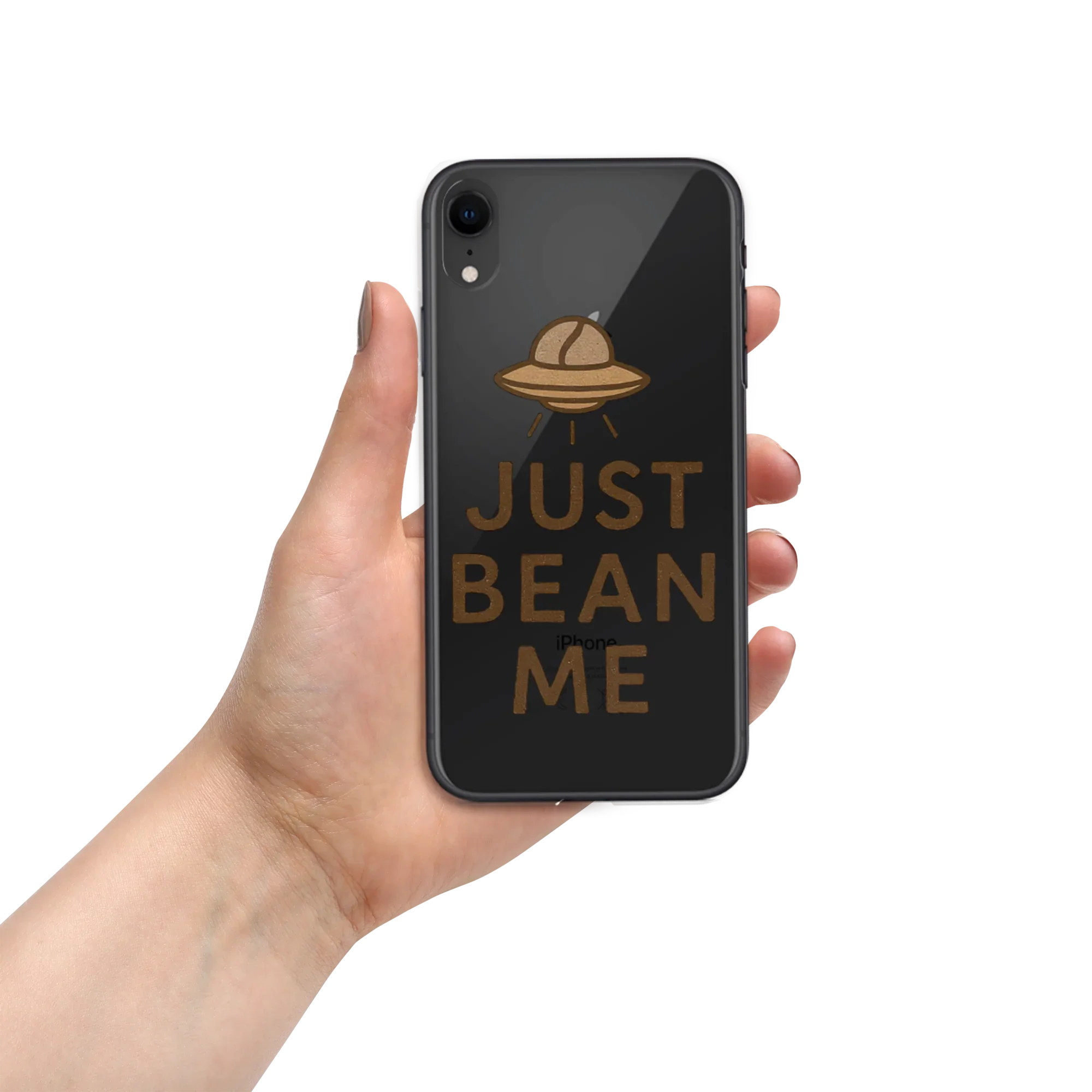 Just Bean Me Phone Case – Alien Coffee Lovers Art - RaZits