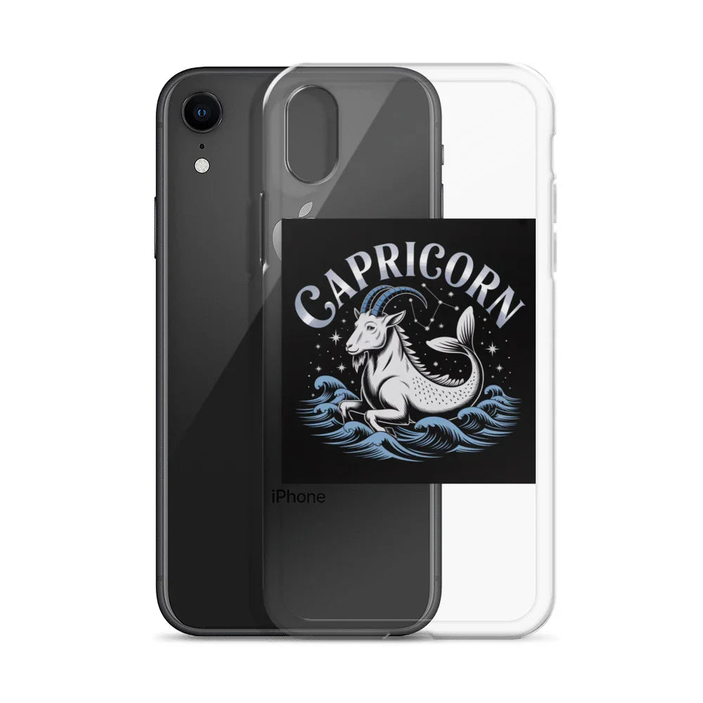 Capricorn iPhone Case – Sea Goat on the Stars - RaZits