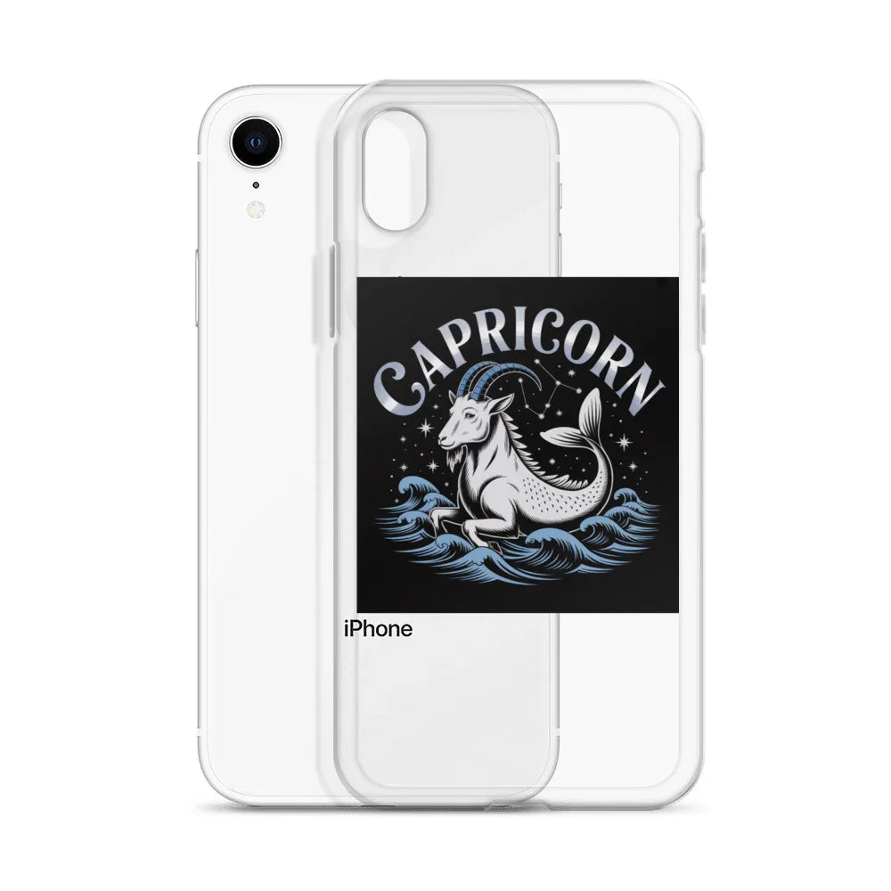 Capricorn iPhone Case – Sea Goat on the Stars - RaZits