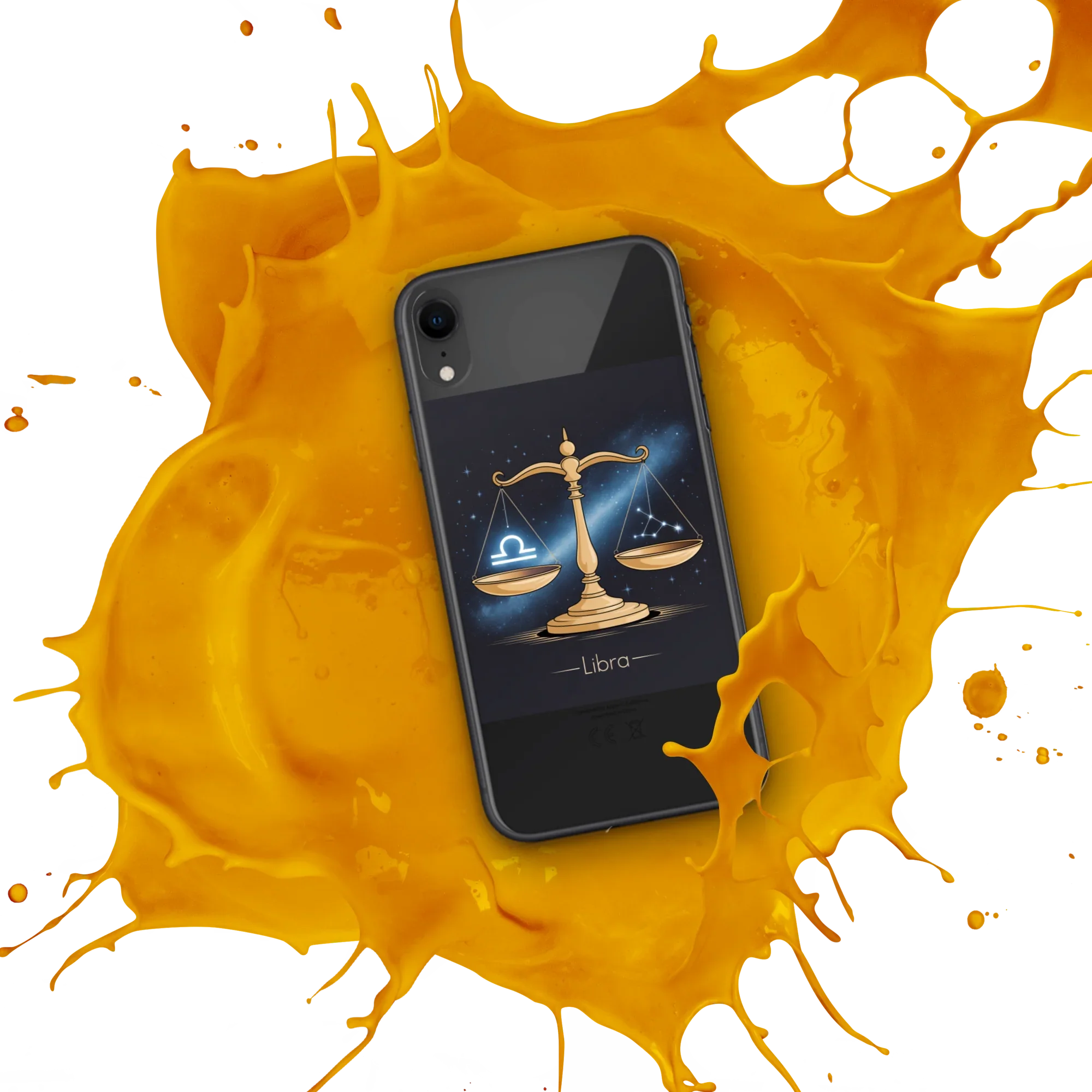 Libra iPhone Case – Galaxy Balance Scales Design - RaZits