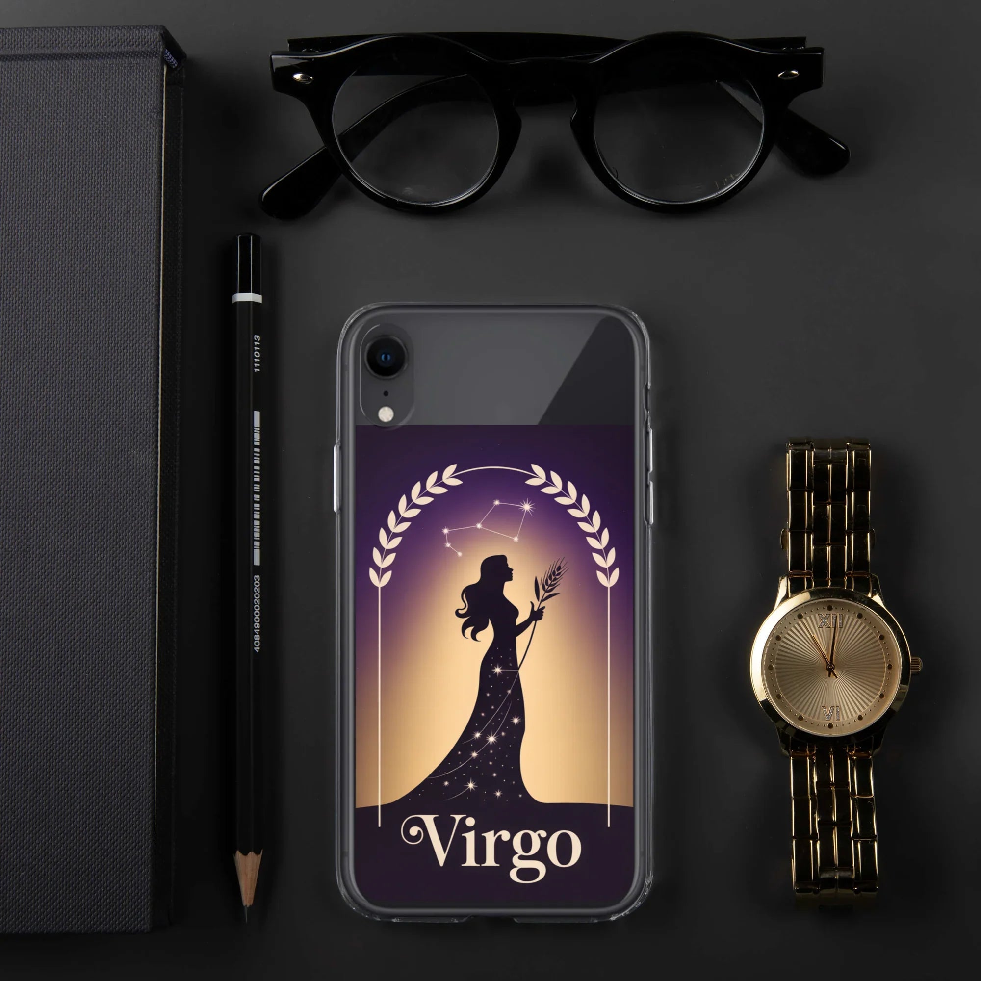 Virgo iPhone Case – Celestial Goddess Silhouette - RaZits