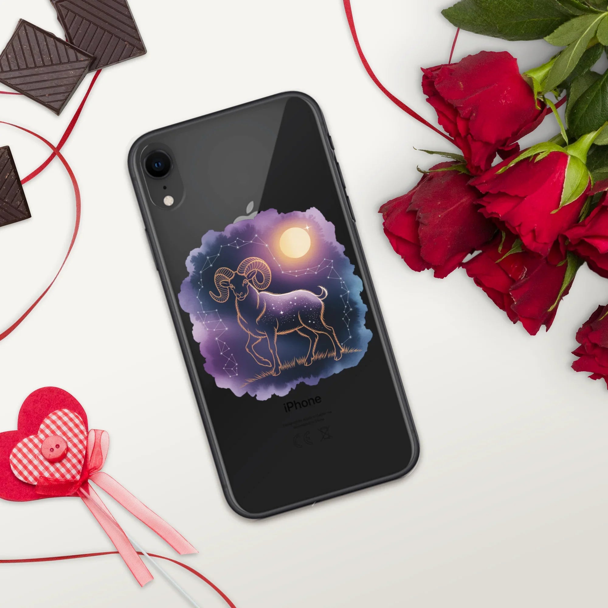 Aries Zodiac Phone Case – Celestial Ram Constellation Design | Astrology Star Sign & Cosmic Aesthetic - RaZits