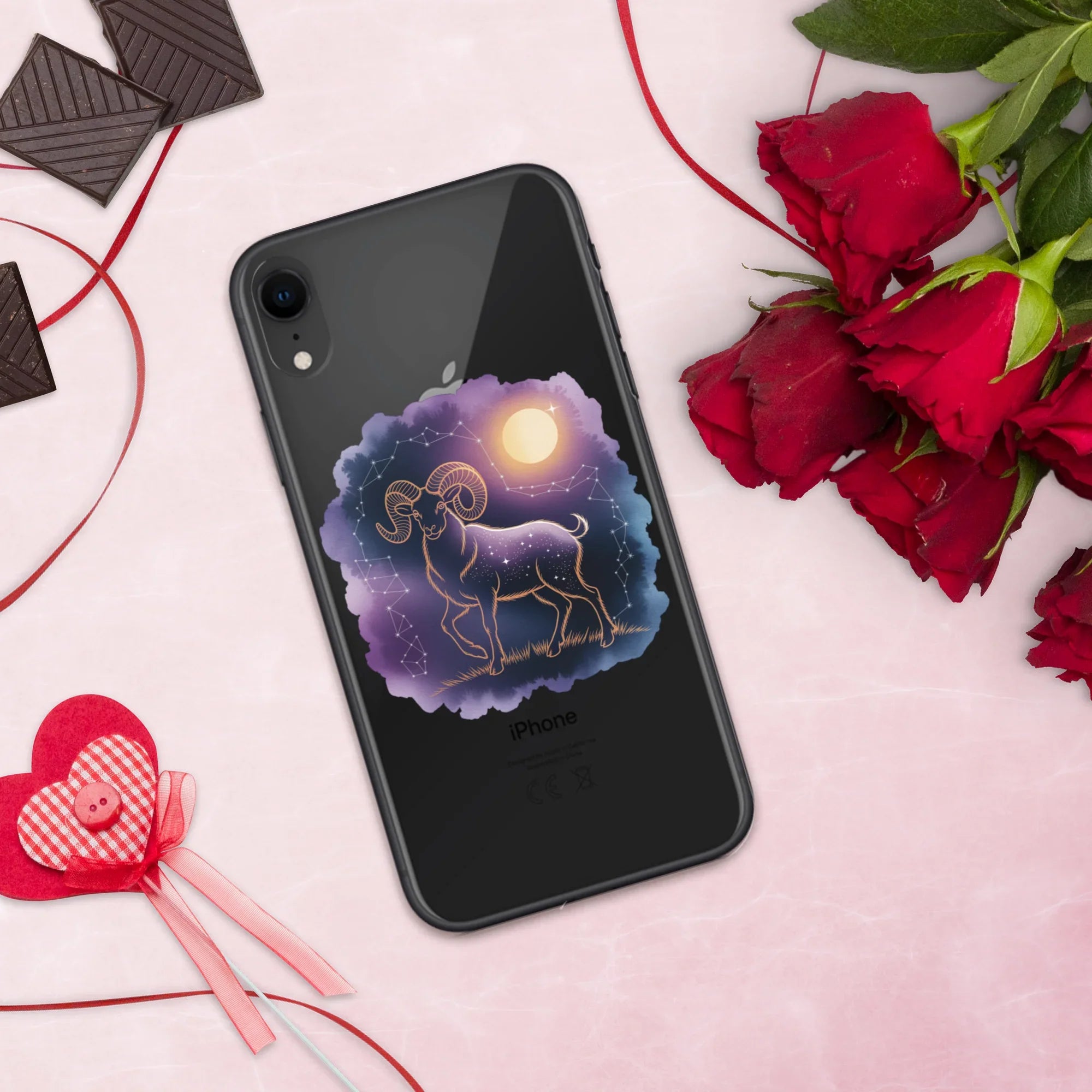 Aries Zodiac Phone Case – Celestial Ram Constellation Design | Astrology Star Sign & Cosmic Aesthetic - RaZits