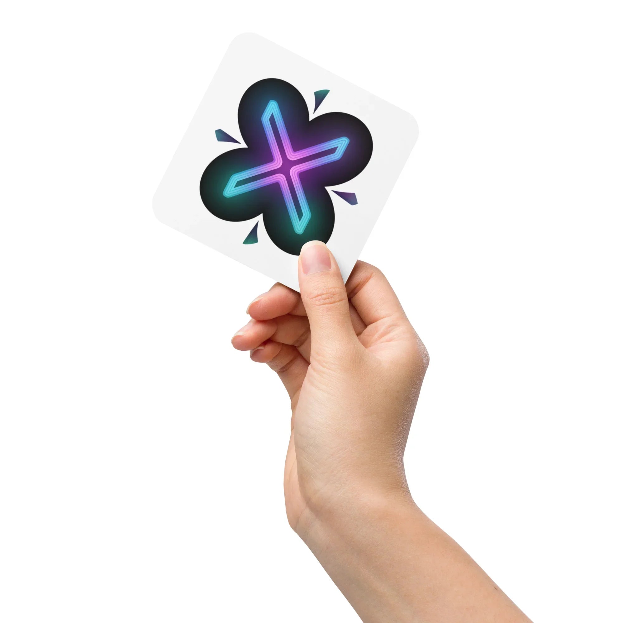 Neon X Gaming Coaster – Futuristic Cyberpunk RGB Desk Accessory - RaZits