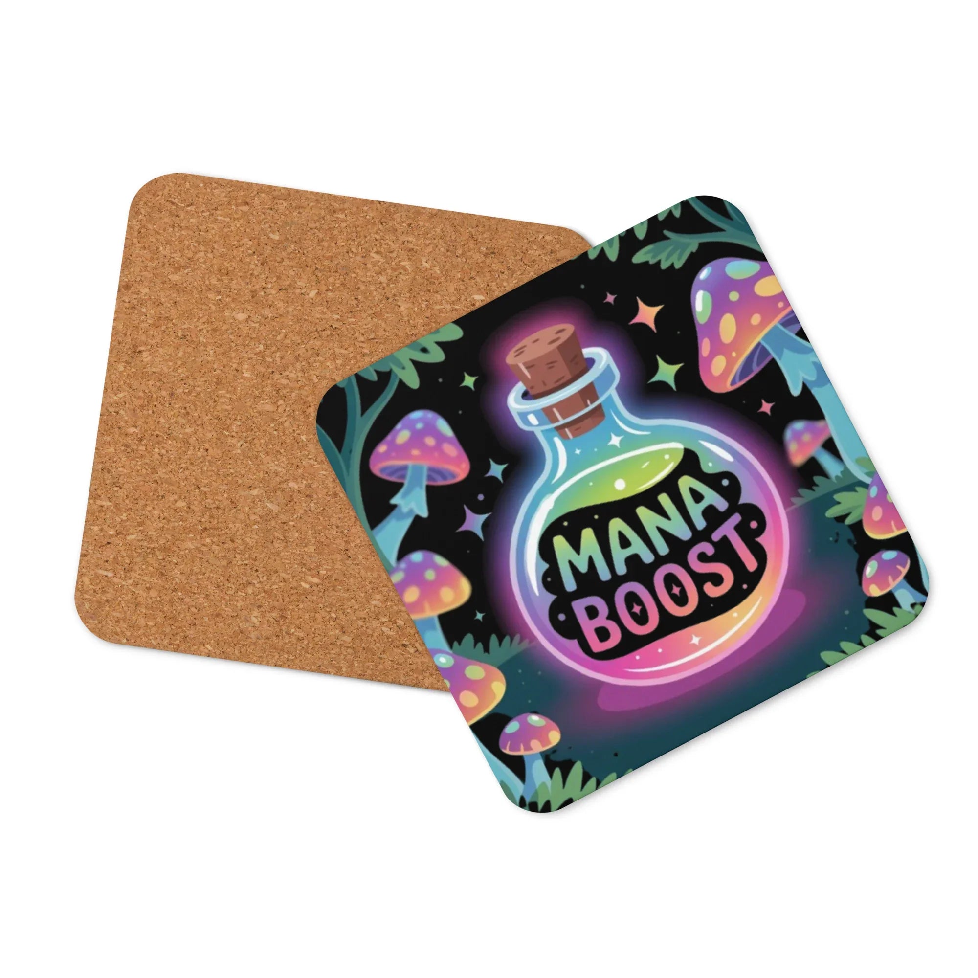 Mana Boost Potion Coasters – Fantasy RPG Gamer Desk Decor - RaZits