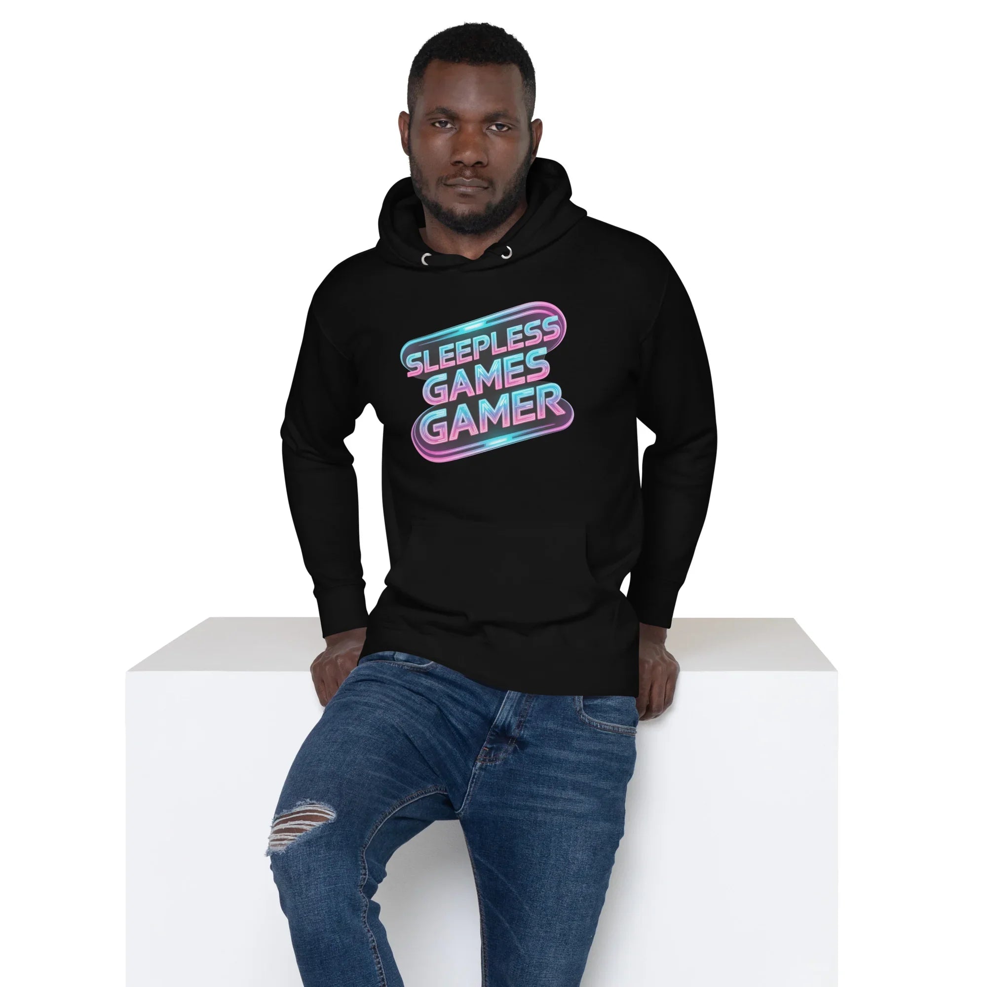 Sleepless Games Gamer Neon Hoodie - RaZits
