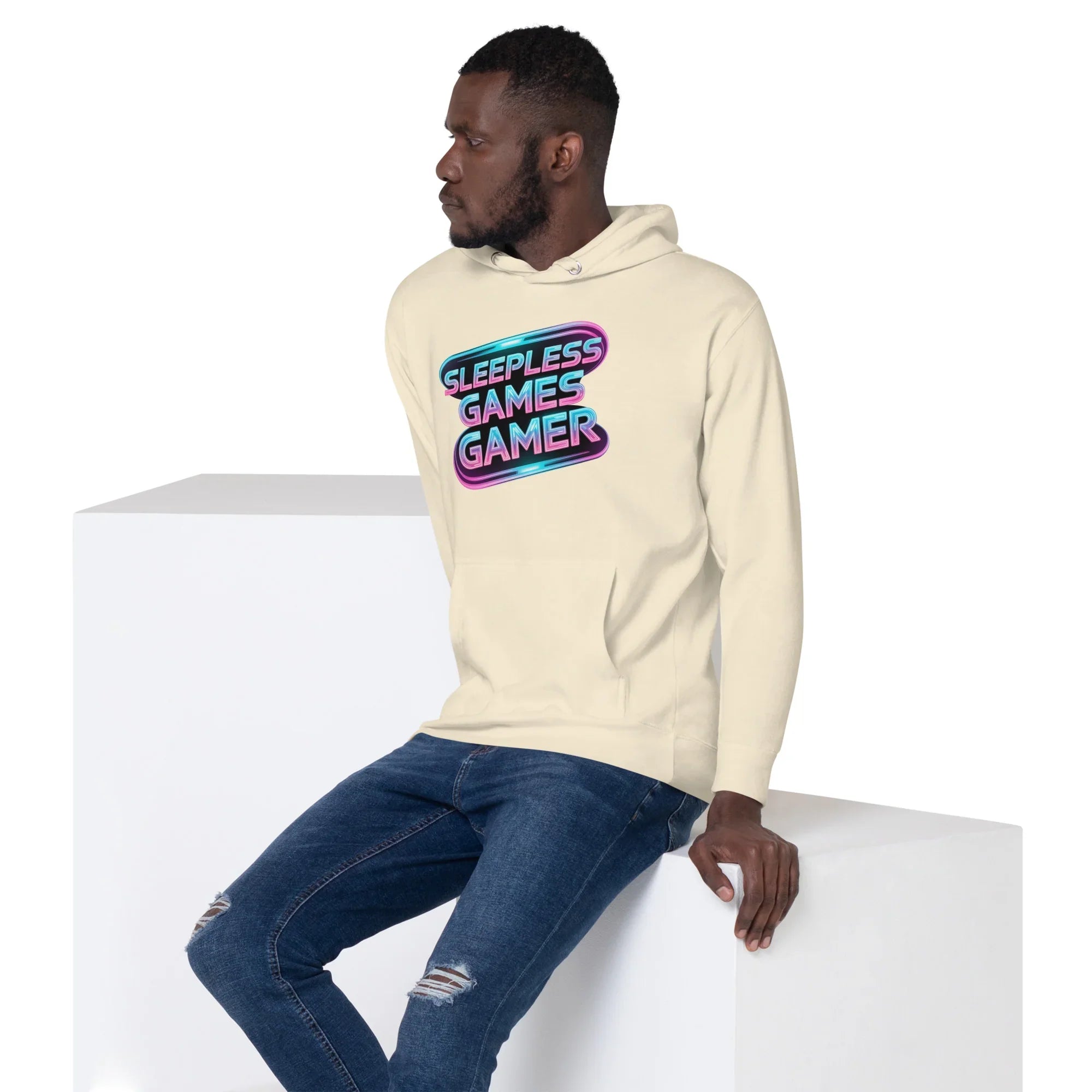 Sleepless Games Gamer Neon Hoodie - RaZits