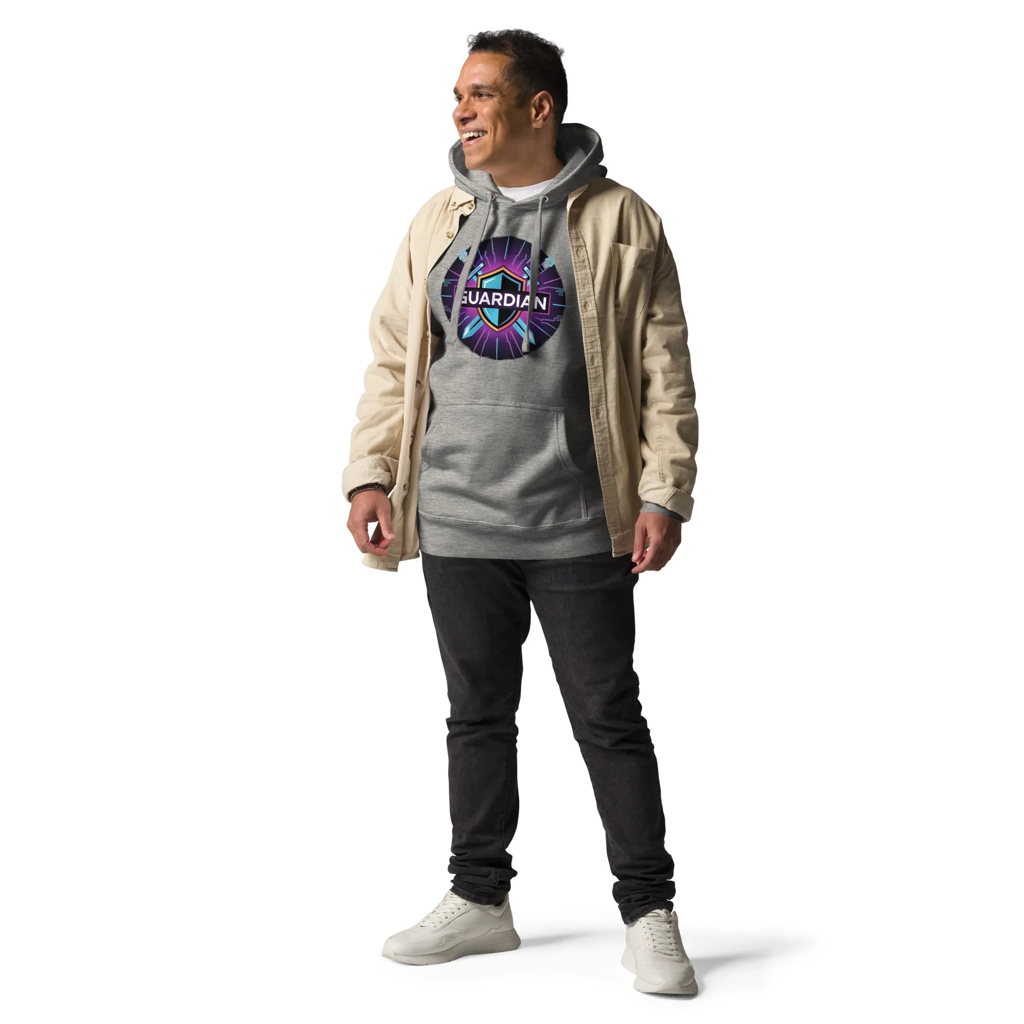 Guardian Hoodie – Gaming Shield Hoodie with Warrior Esports Design - RaZits
